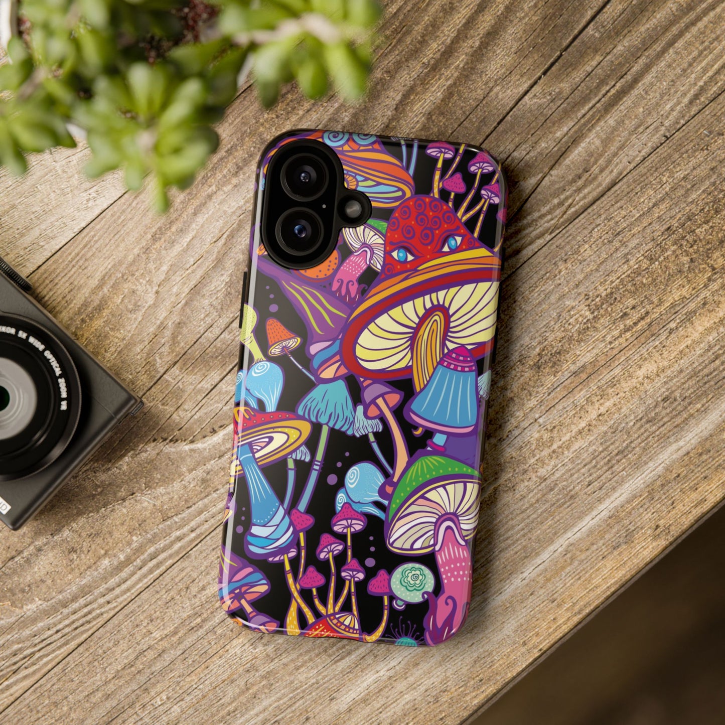 Bold Mushroom Protective Phone Case