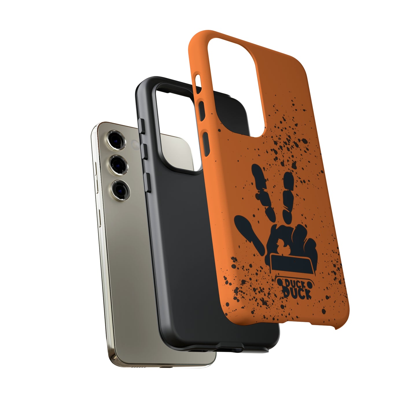 Duck Duck Orange Protective Phone Case for IPhone, Samsung and Google Phones