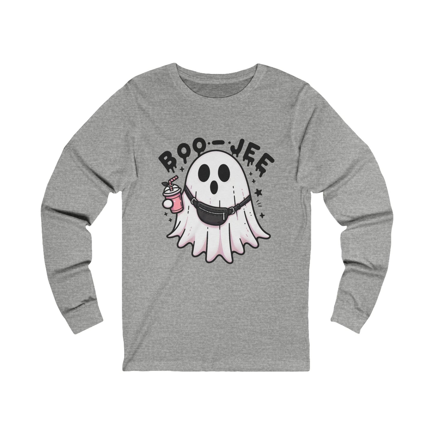 Boo-Jee Ghost Unisex Jersey Long Sleeve Tee