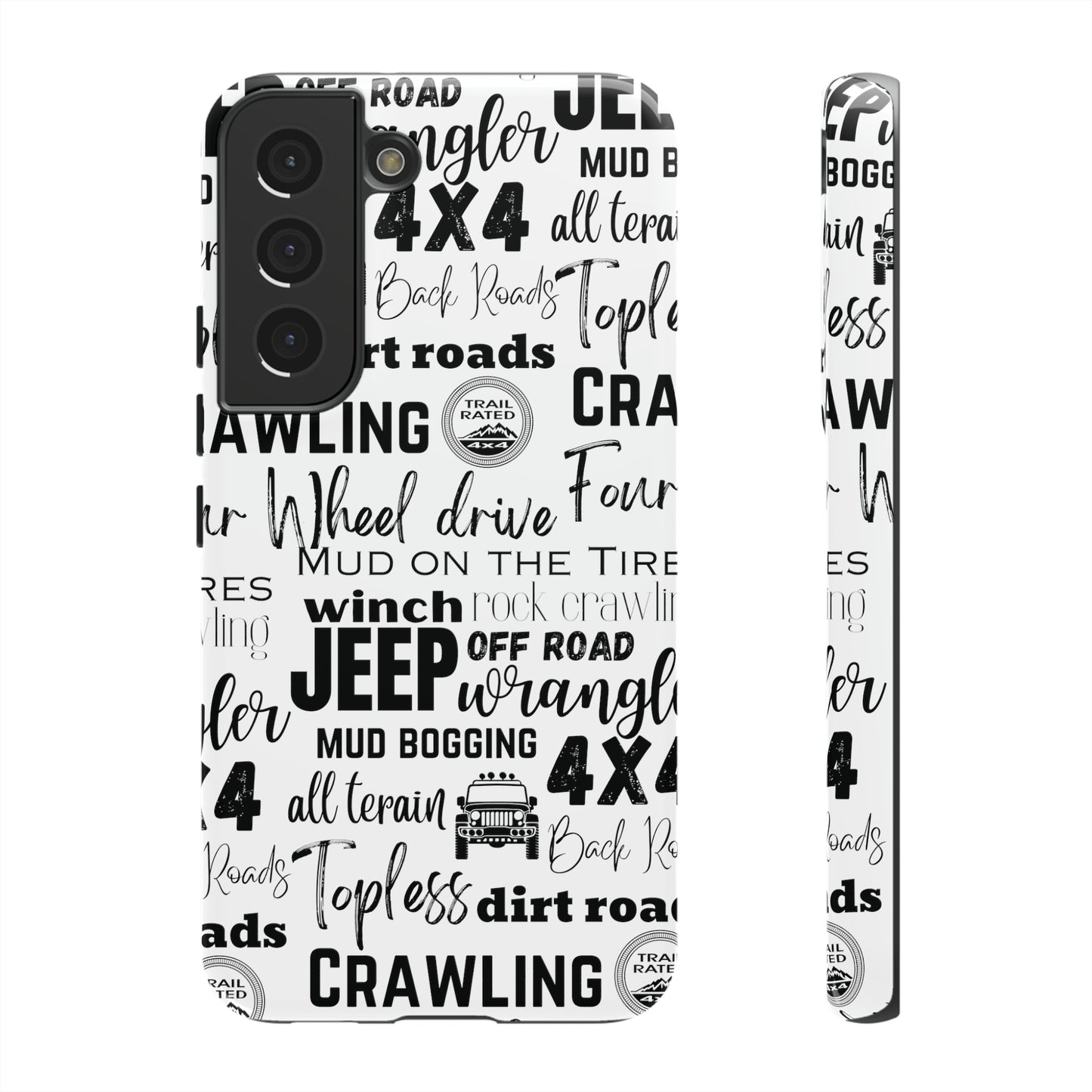 Off Road Subway Art Protective Phone Case for Iphone, Samsung and Google Phones