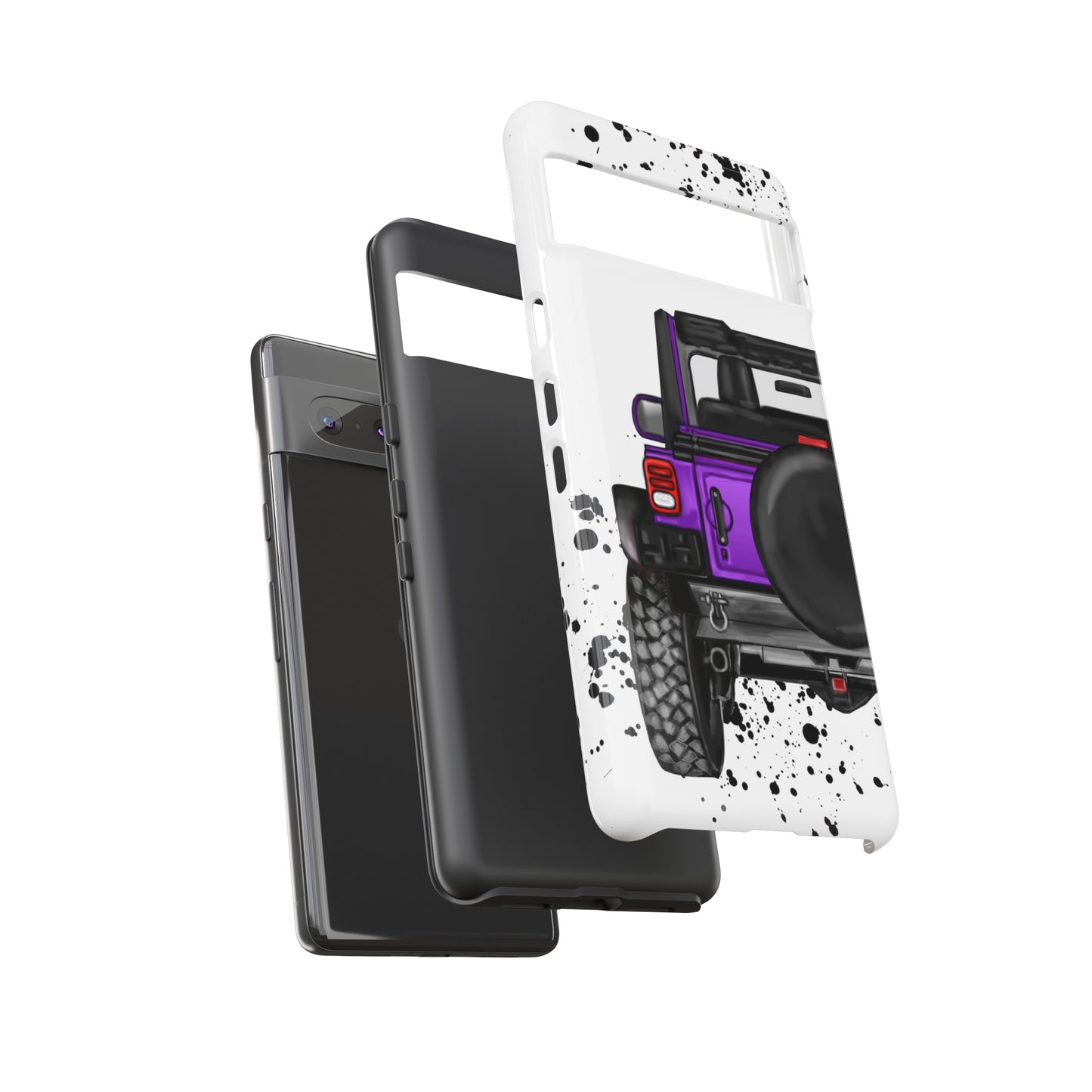 Off Road Life Purple Protective Case for Iphone, Google and Samsung