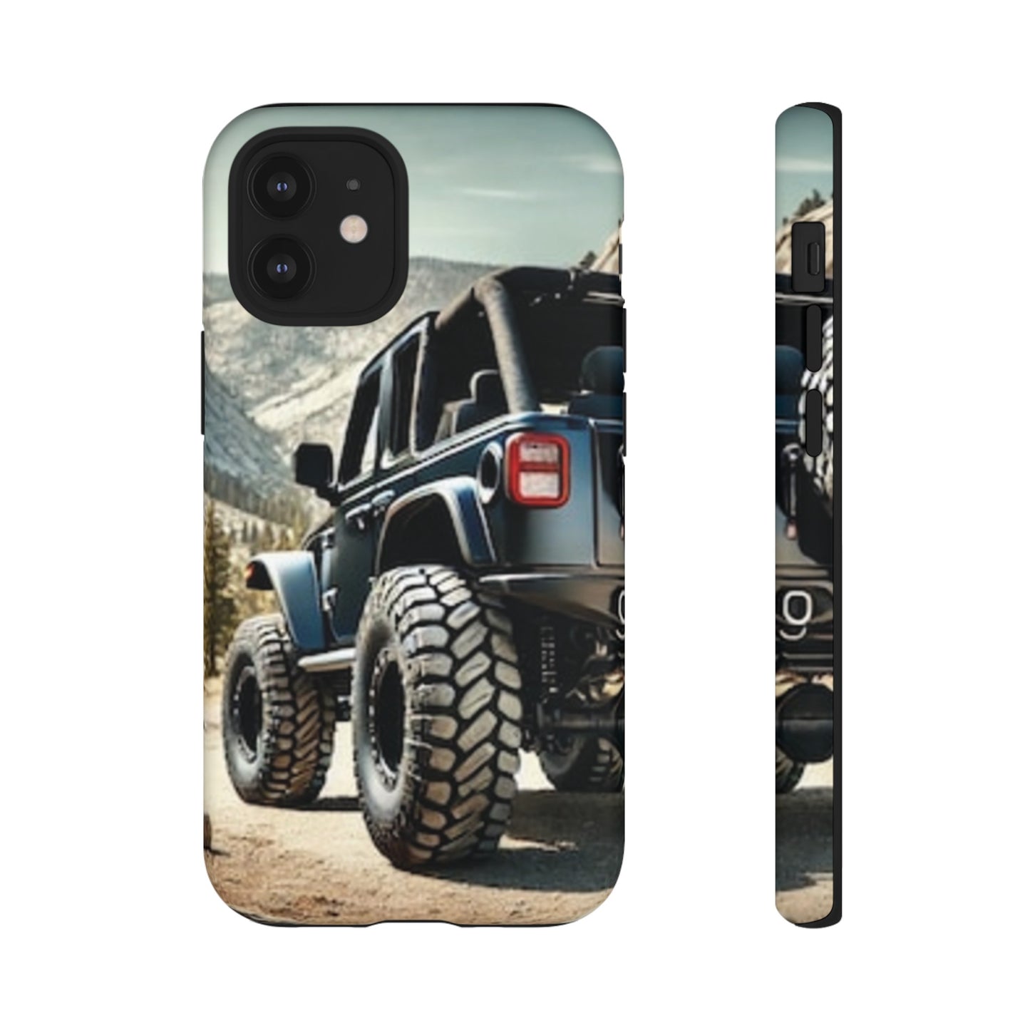 Blue Jeep Protective Phone Case