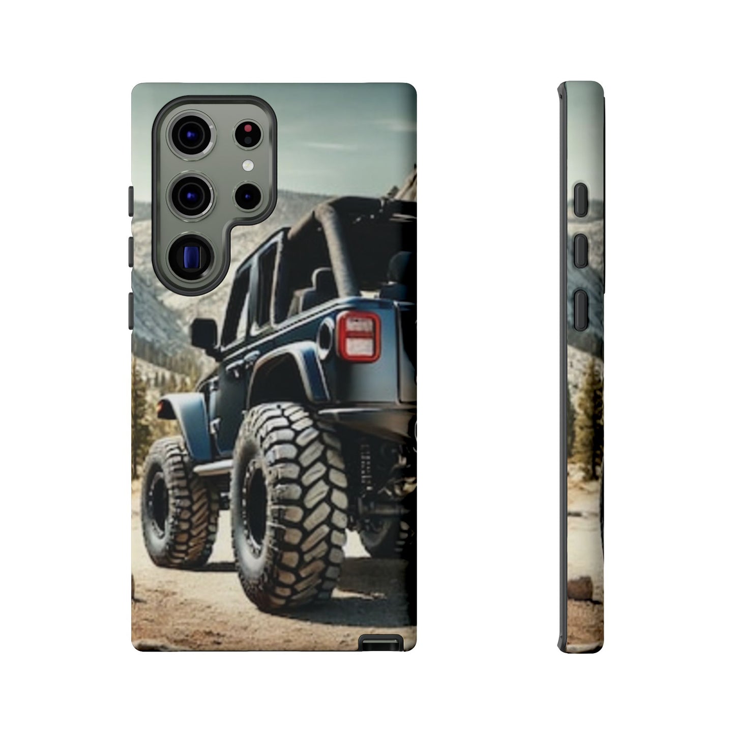 Blue Off Road Protective Phone Case