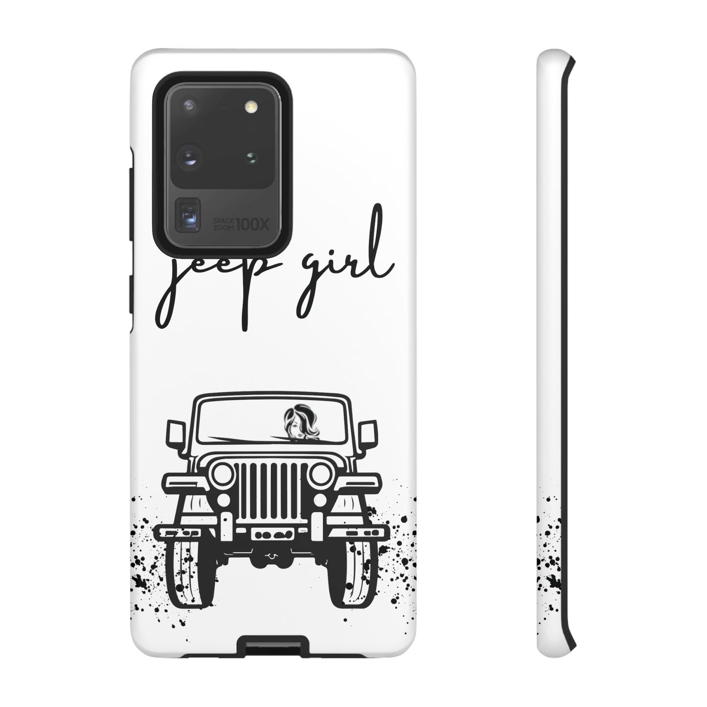 CJ Jeep Girl Phone Case