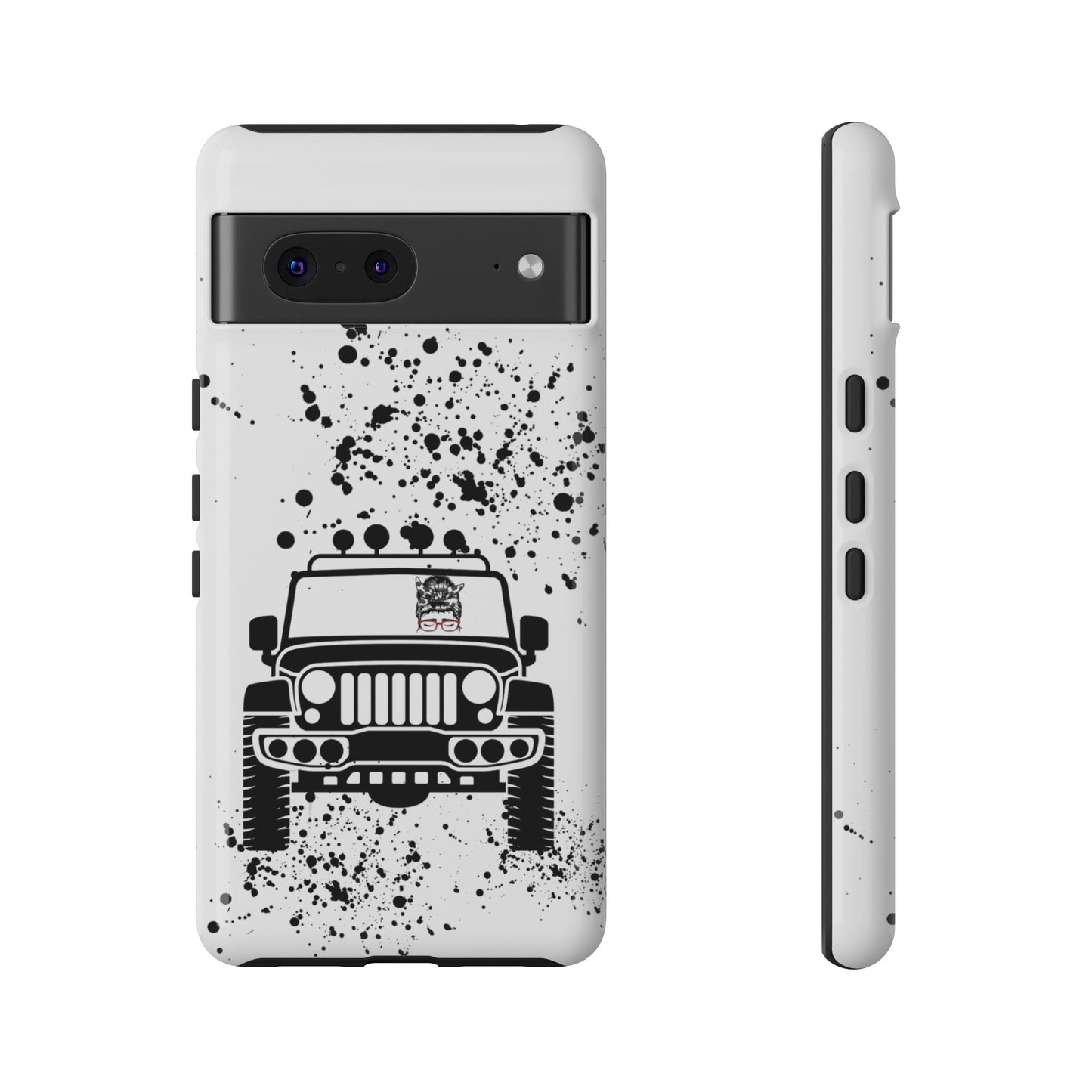 Off Road Girl with Glasses Tough Cases