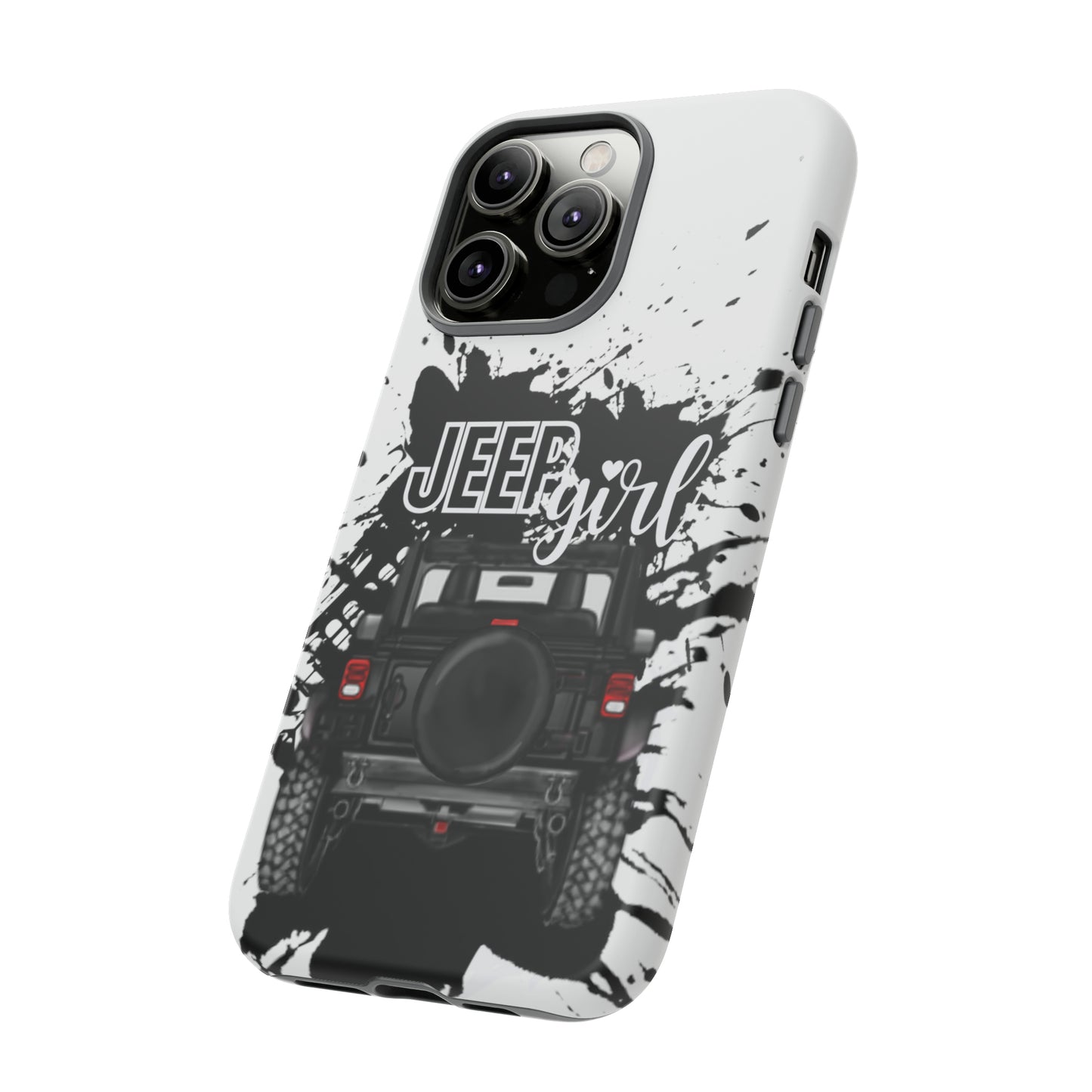 Off Road Girl Black Tough Cases