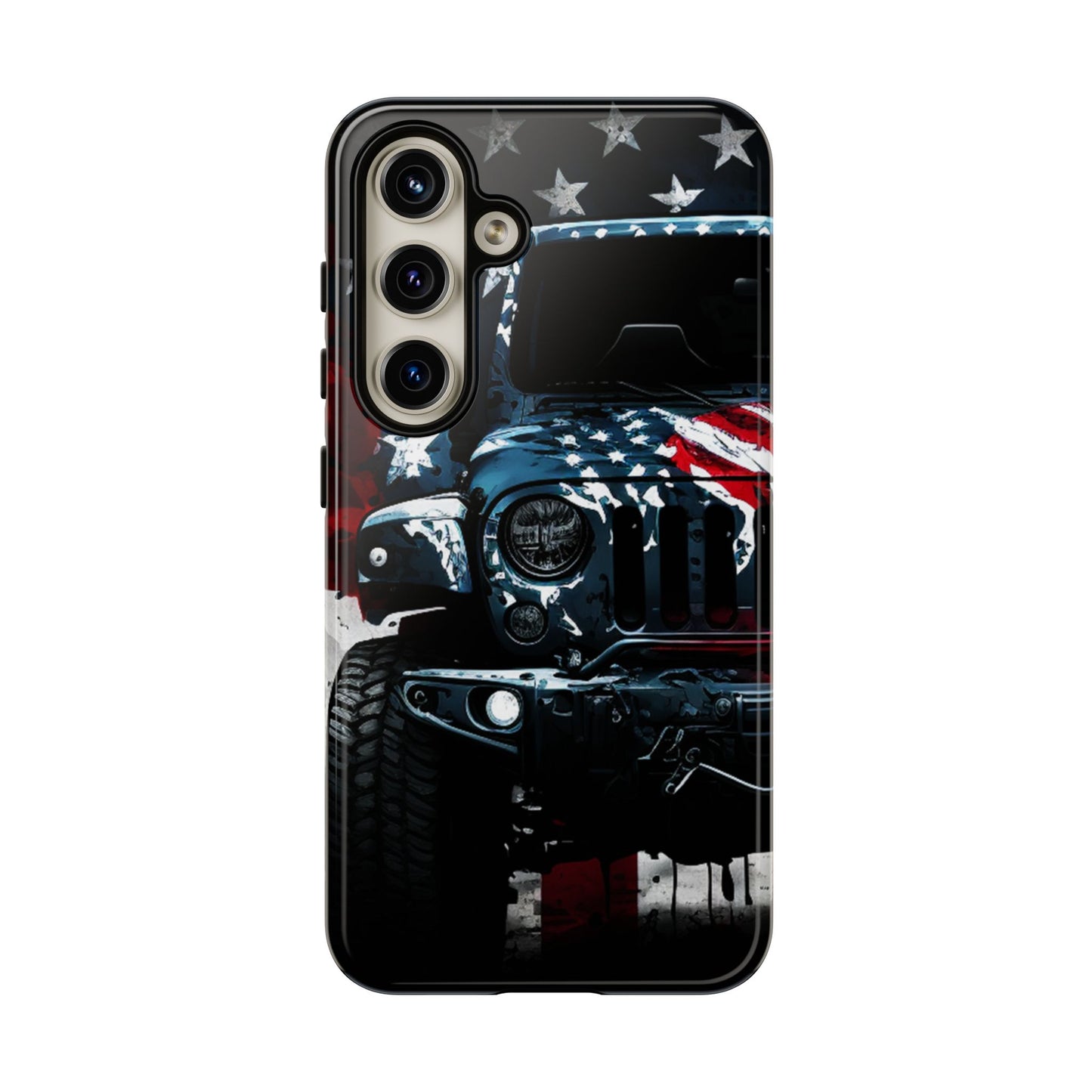 Off Roading Patriotic Protective Drop Proof Case Iphone, Samsung and Google phones