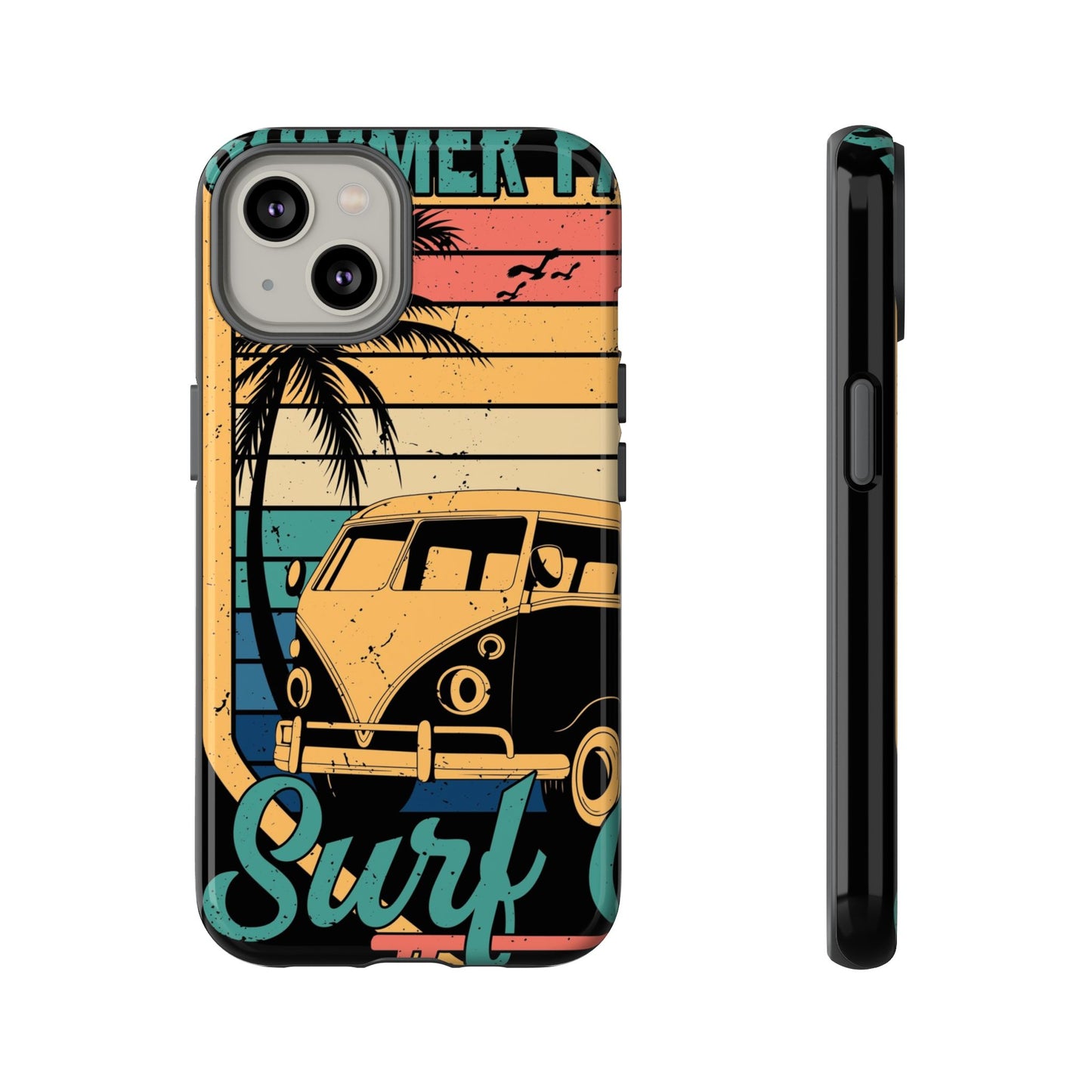 Retro Van Surf Summer Protective Phone Case