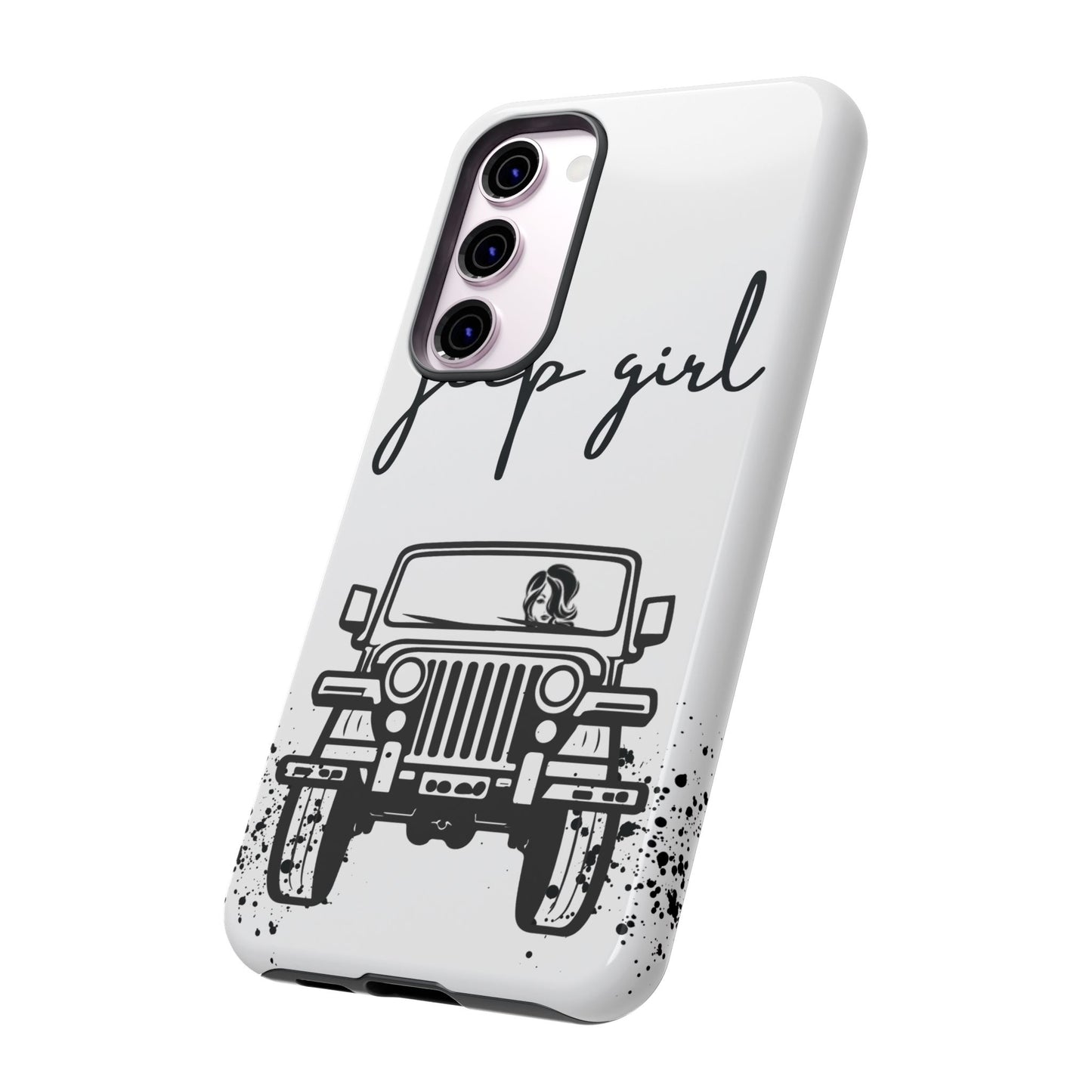CJ Jeep Girl Phone Case