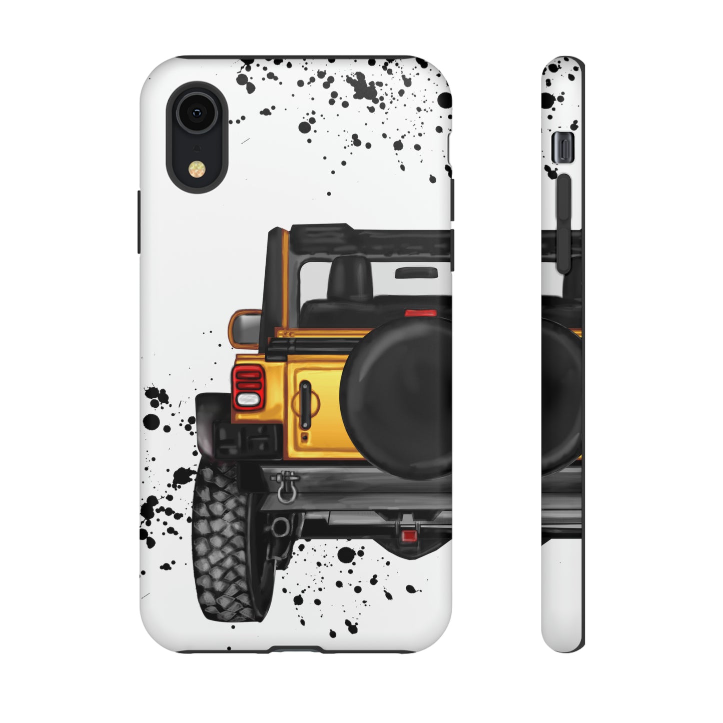 Off Road Life Yellow Protective Case for Iphone, Google and Samsung