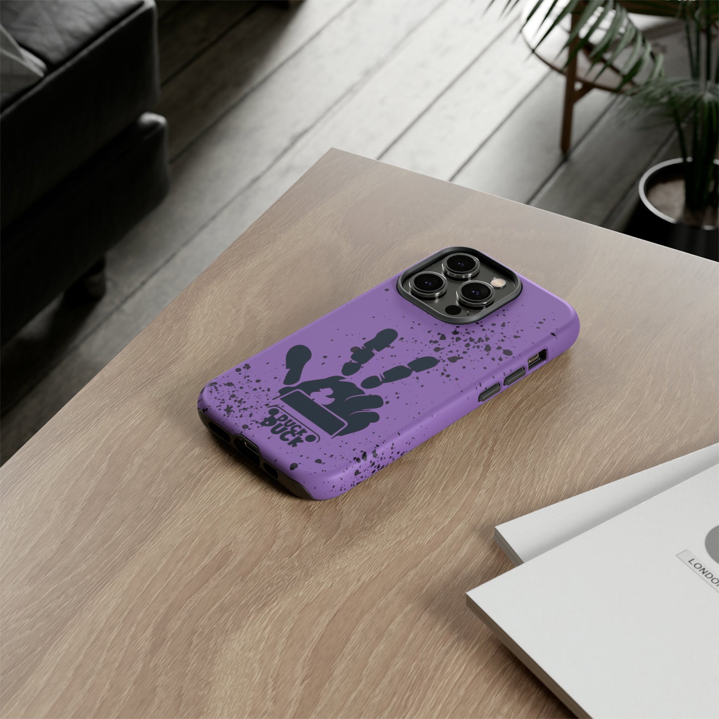 Duck Duck Purple Tough Cases