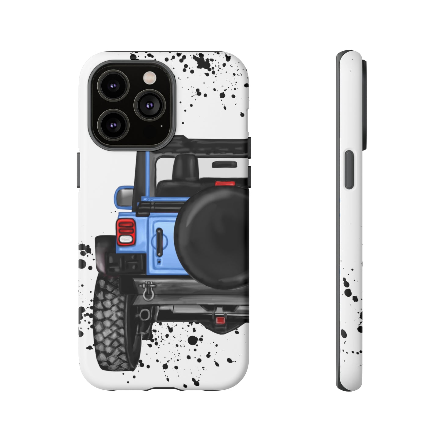 Off Road Life Light Blue Protective Case for Iphone, Google and Samsung