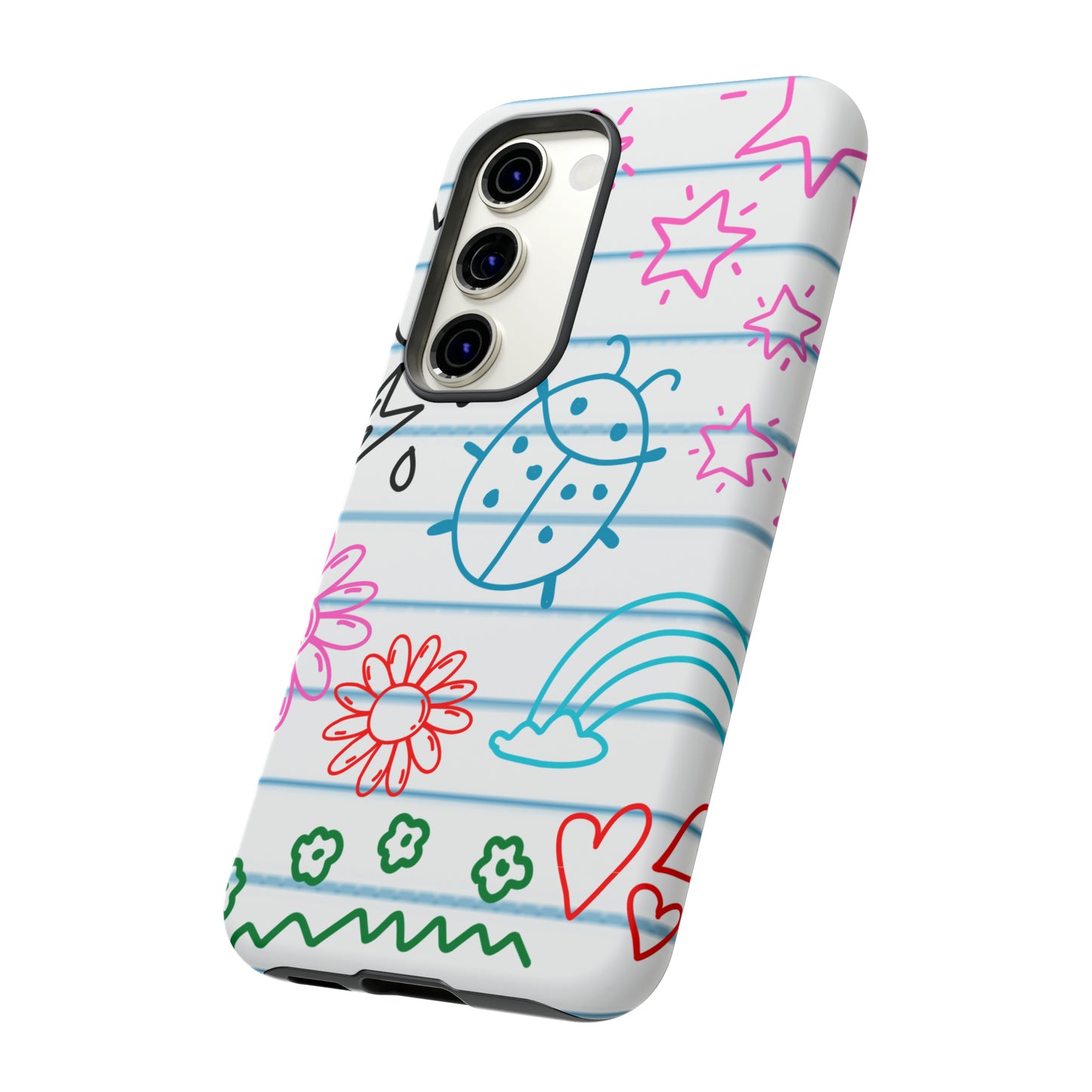 Kid Doodles Protective Phone Case for IPhone, Google and Samsung phones