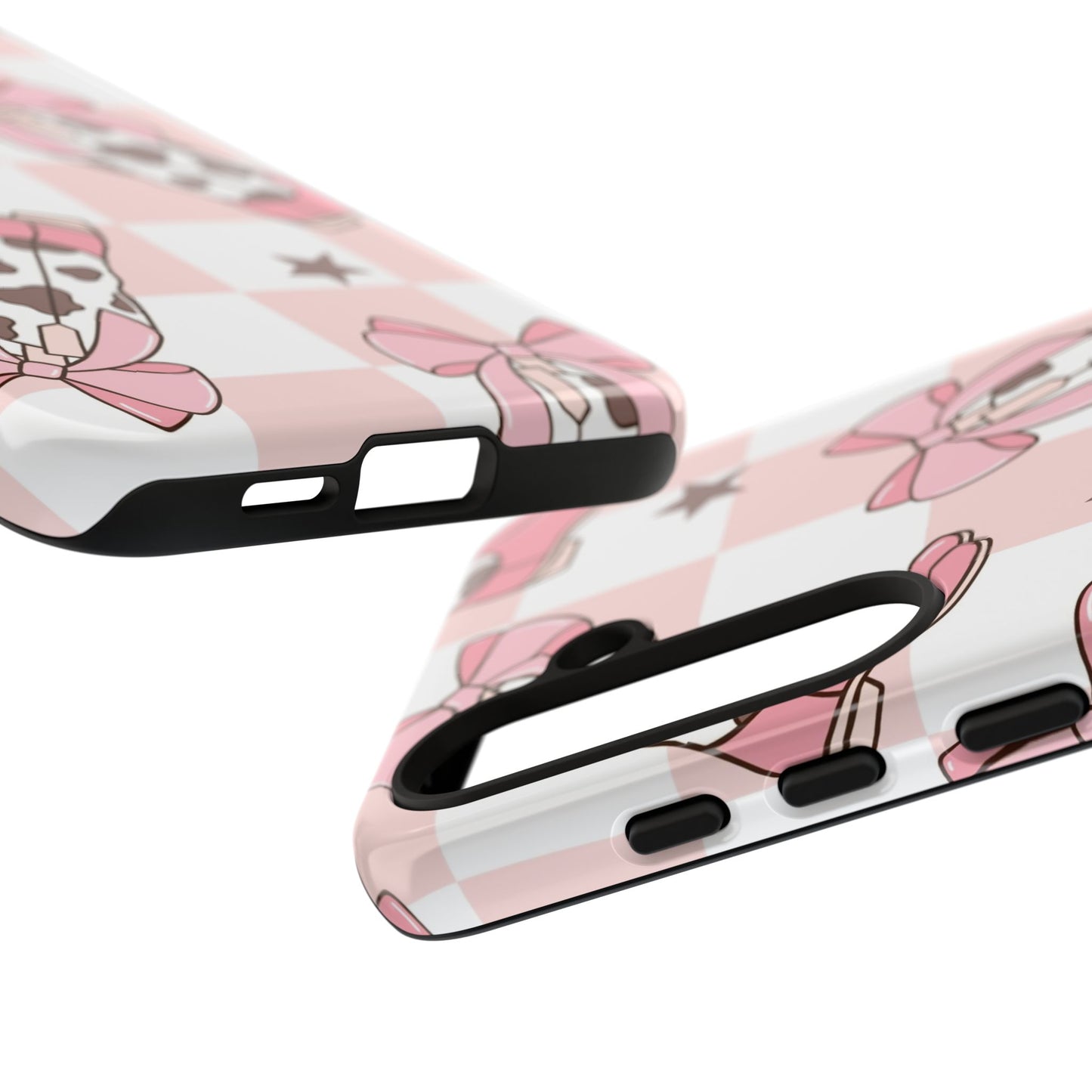 Cowboy Boots and Bows Protective Phone Case