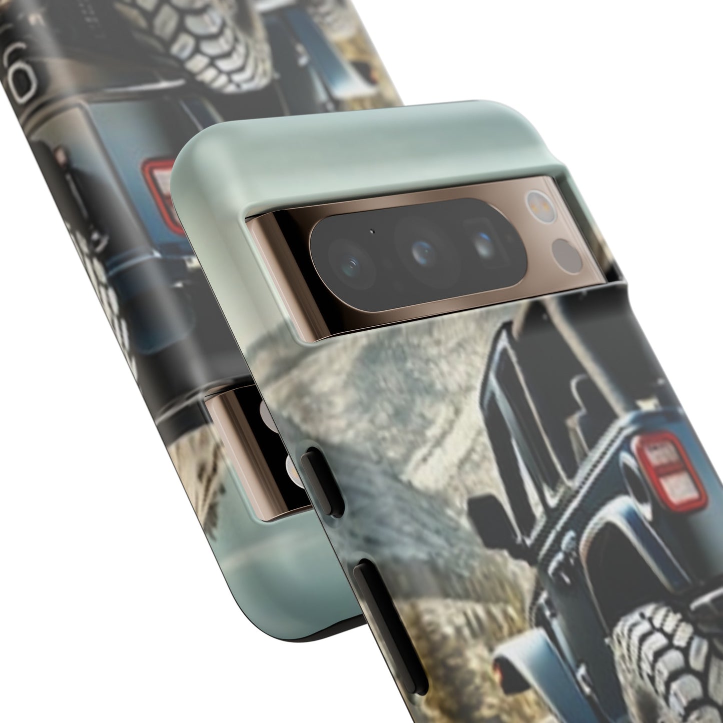 Blue Jeep Protective Phone Case