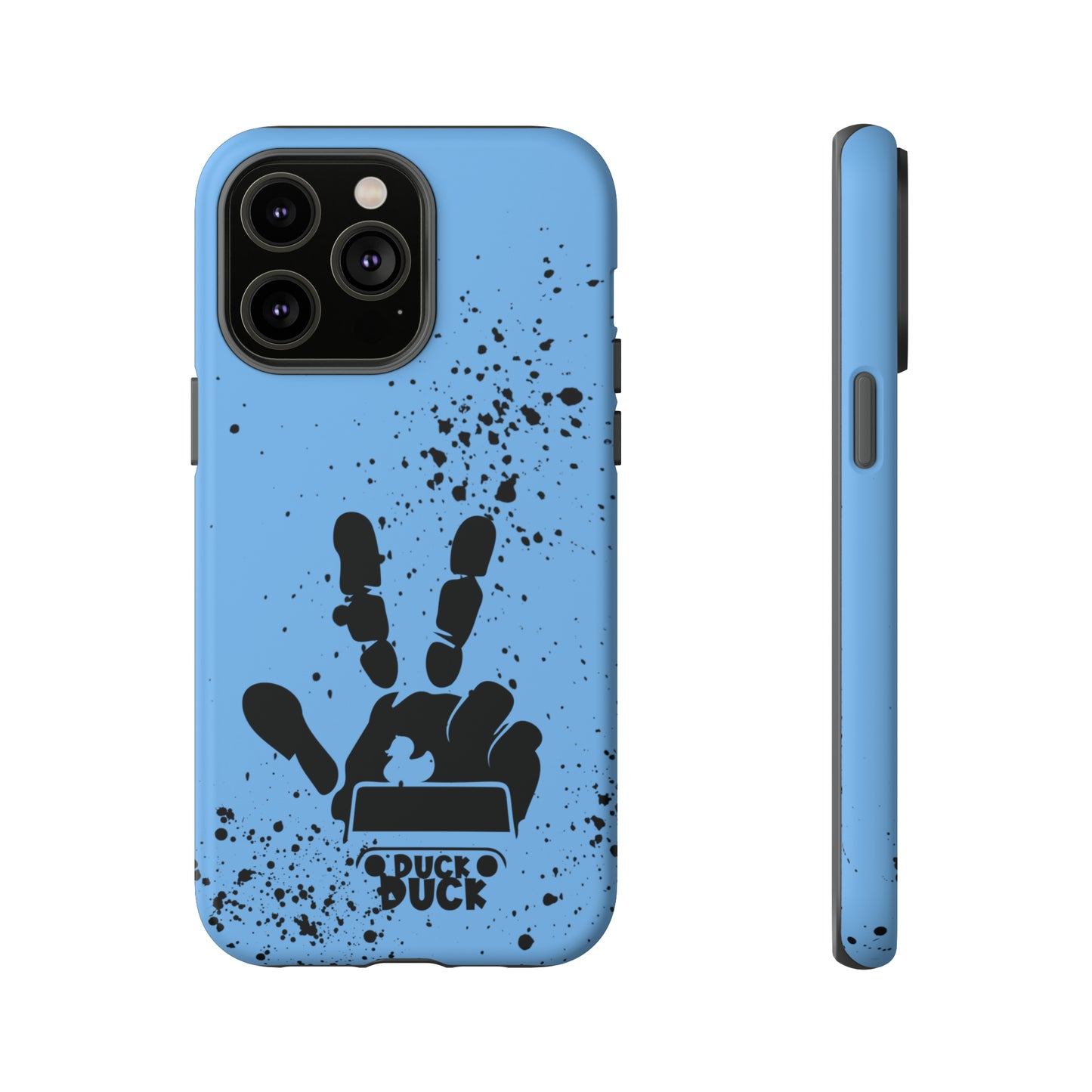 Duck Duck Blue Protective Phone Case for IPhone, Samsung and Google Phones