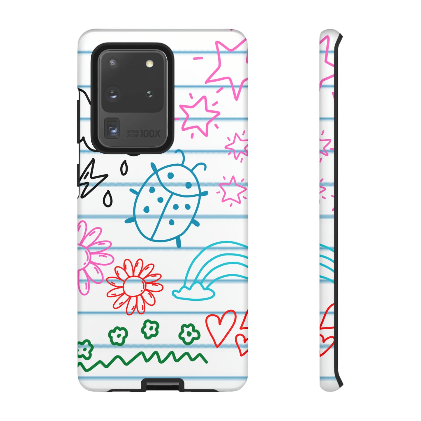 Kid Doodles Protective Phone Case for IPhone, Google and Samsung phones