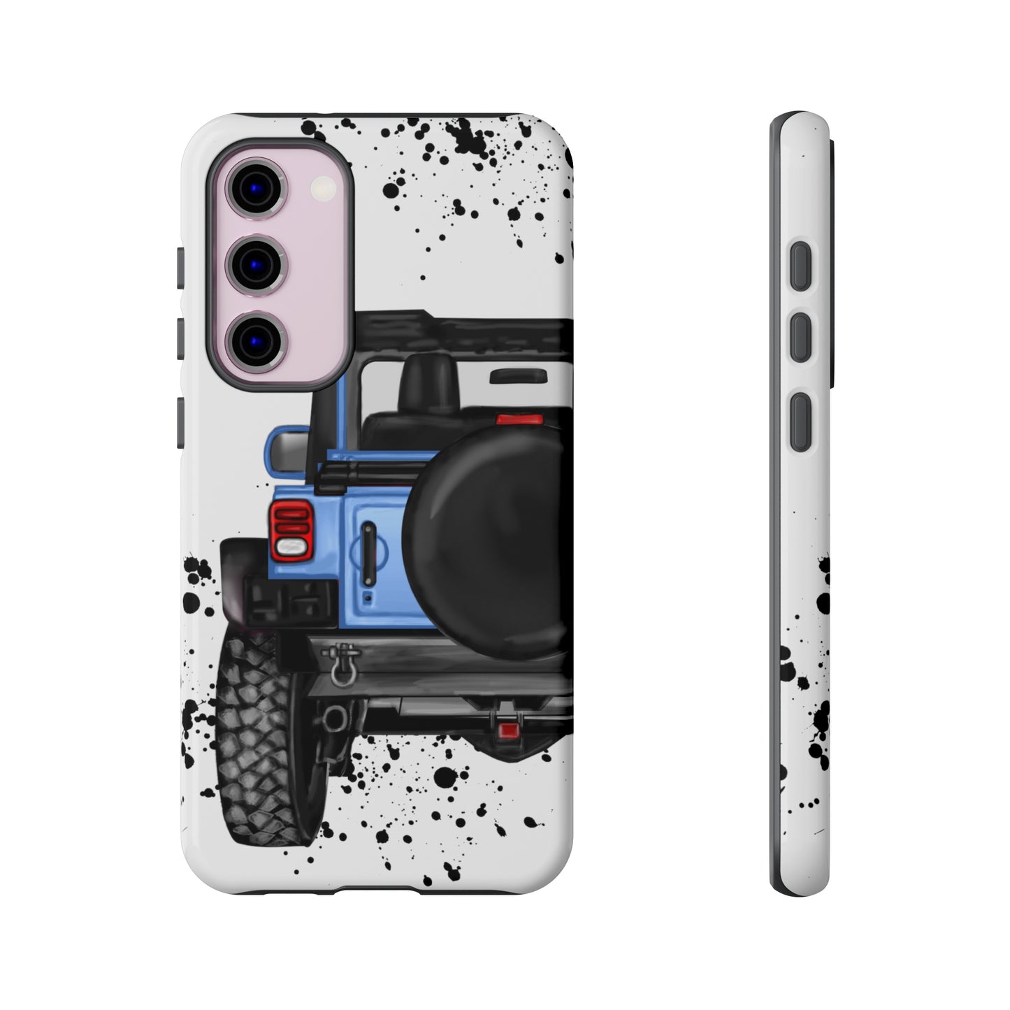 Off Road Life Light Blue Protective Case for Iphone, Google and Samsung