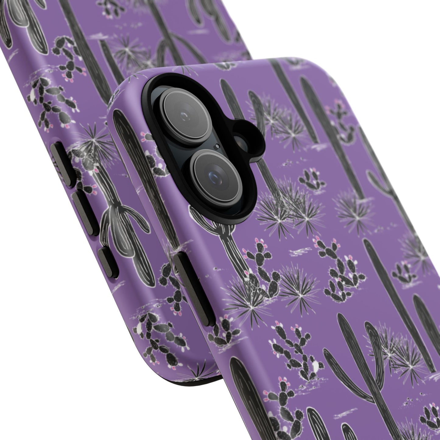 Purple Cactus Love Phone Case