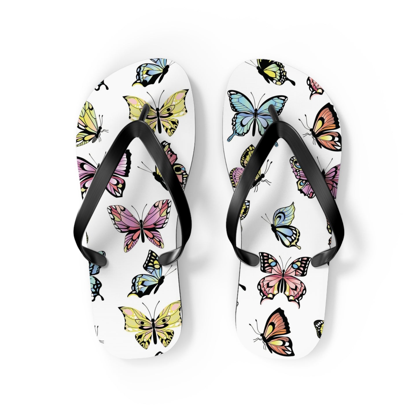 Butterfly Summer Flip Flops