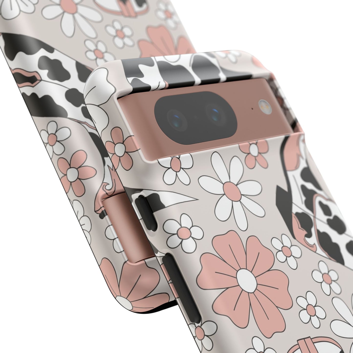 Western Flower Protective Phone Case for Google, Iphone and Samsung Phones