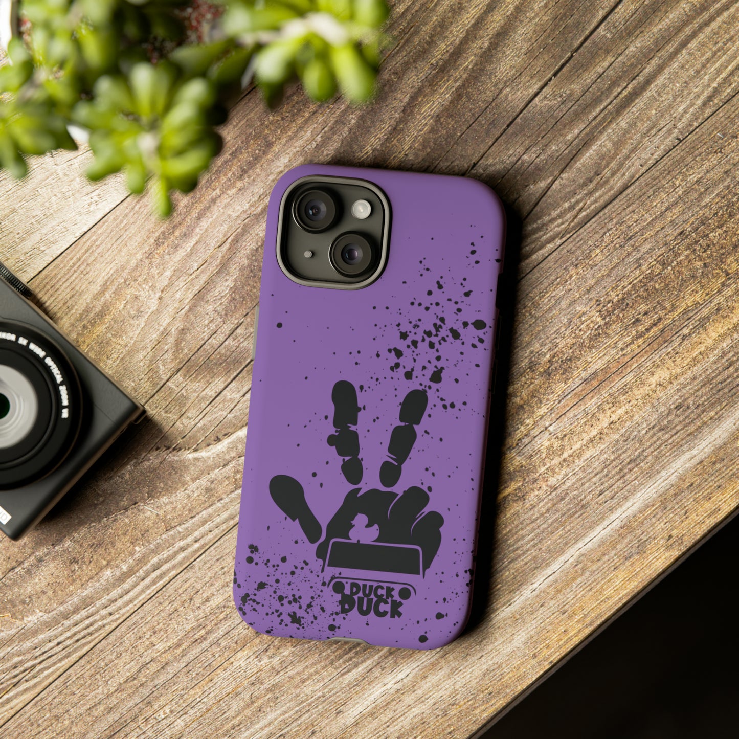 Duck Duck Purple Tough Cases