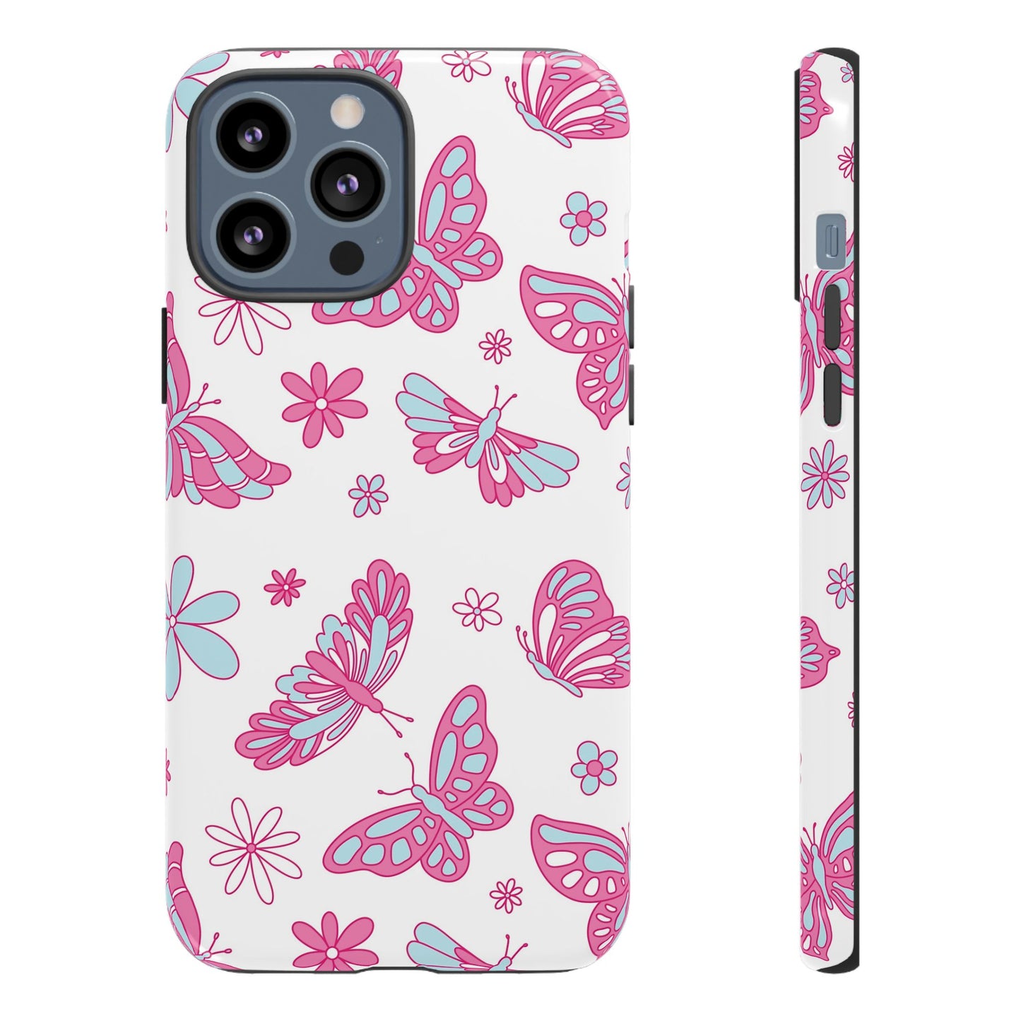 Pastel Butterflies Protective Phone Case