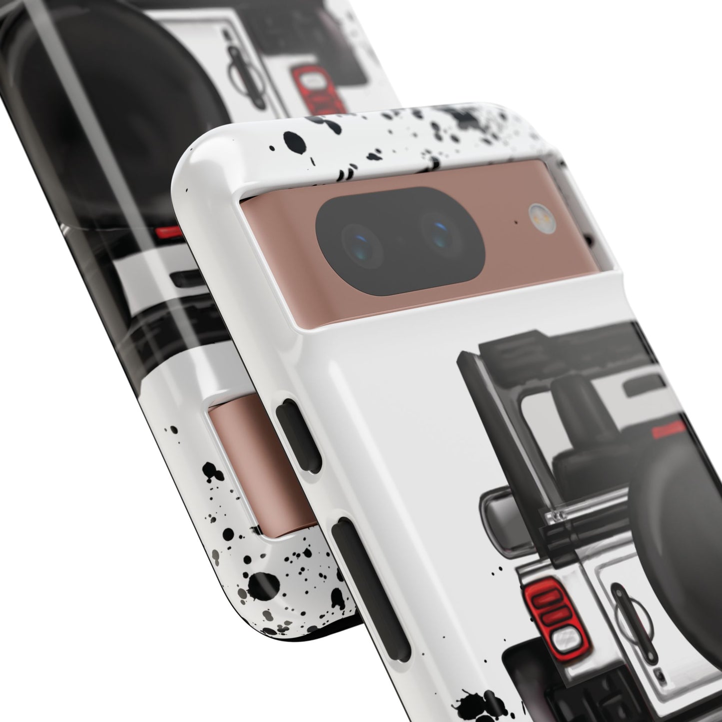 Off Road Life White Protective Case for Iphone, Google and Samsung