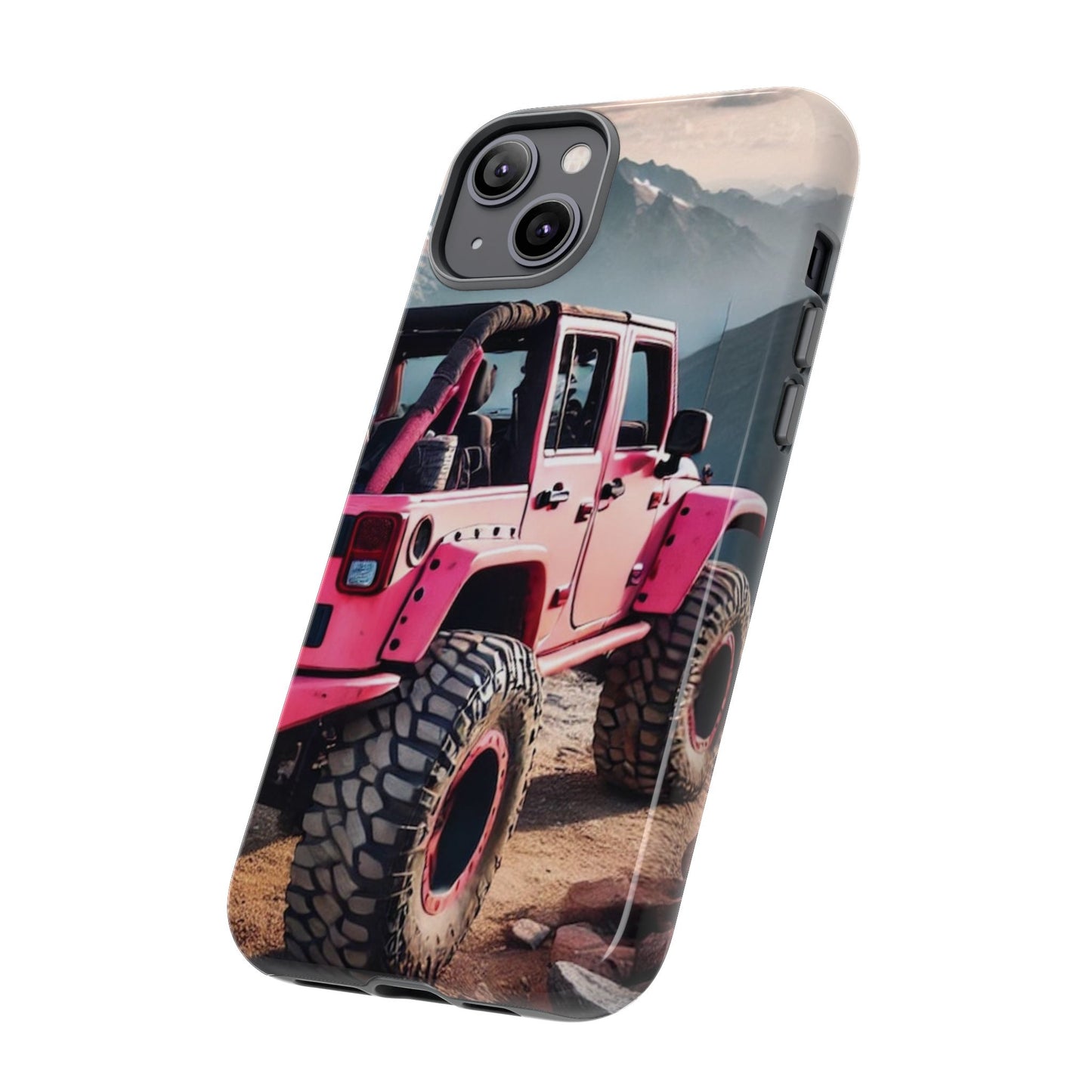 Pink Off Road Girl Phone Case