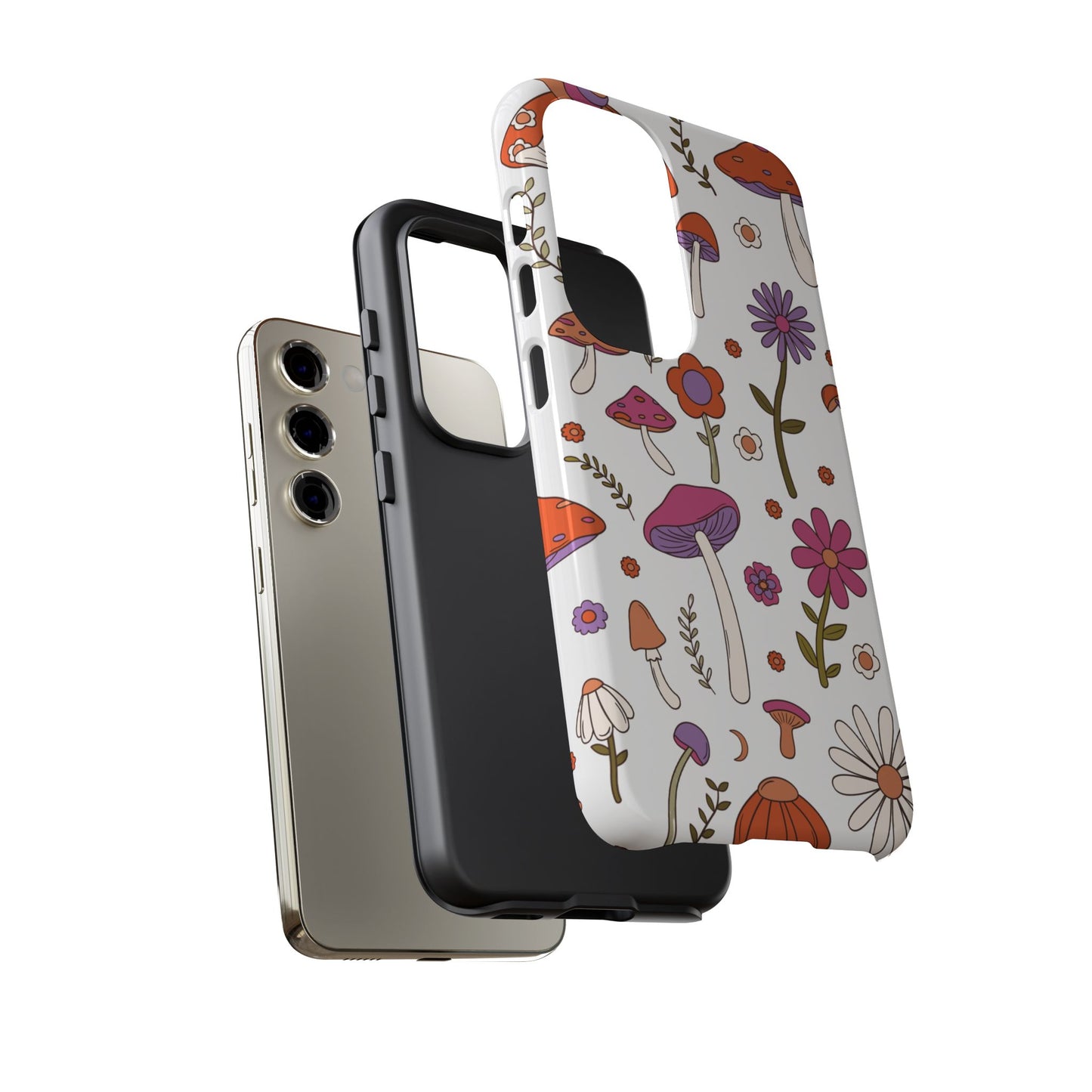 Mushrooms Protective Phone Case