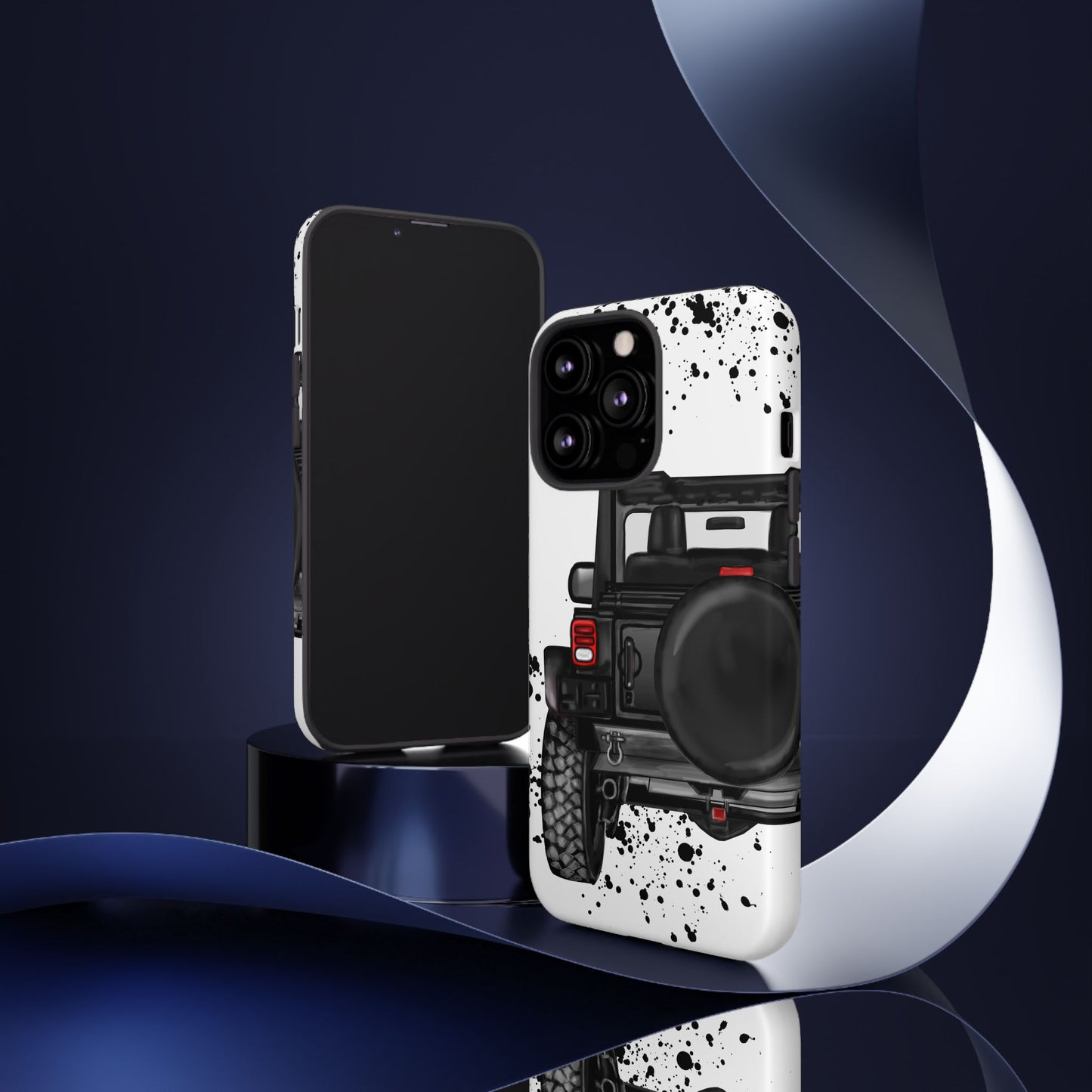 Off Road Life Black Protective Case for Iphone, Google and Samsung