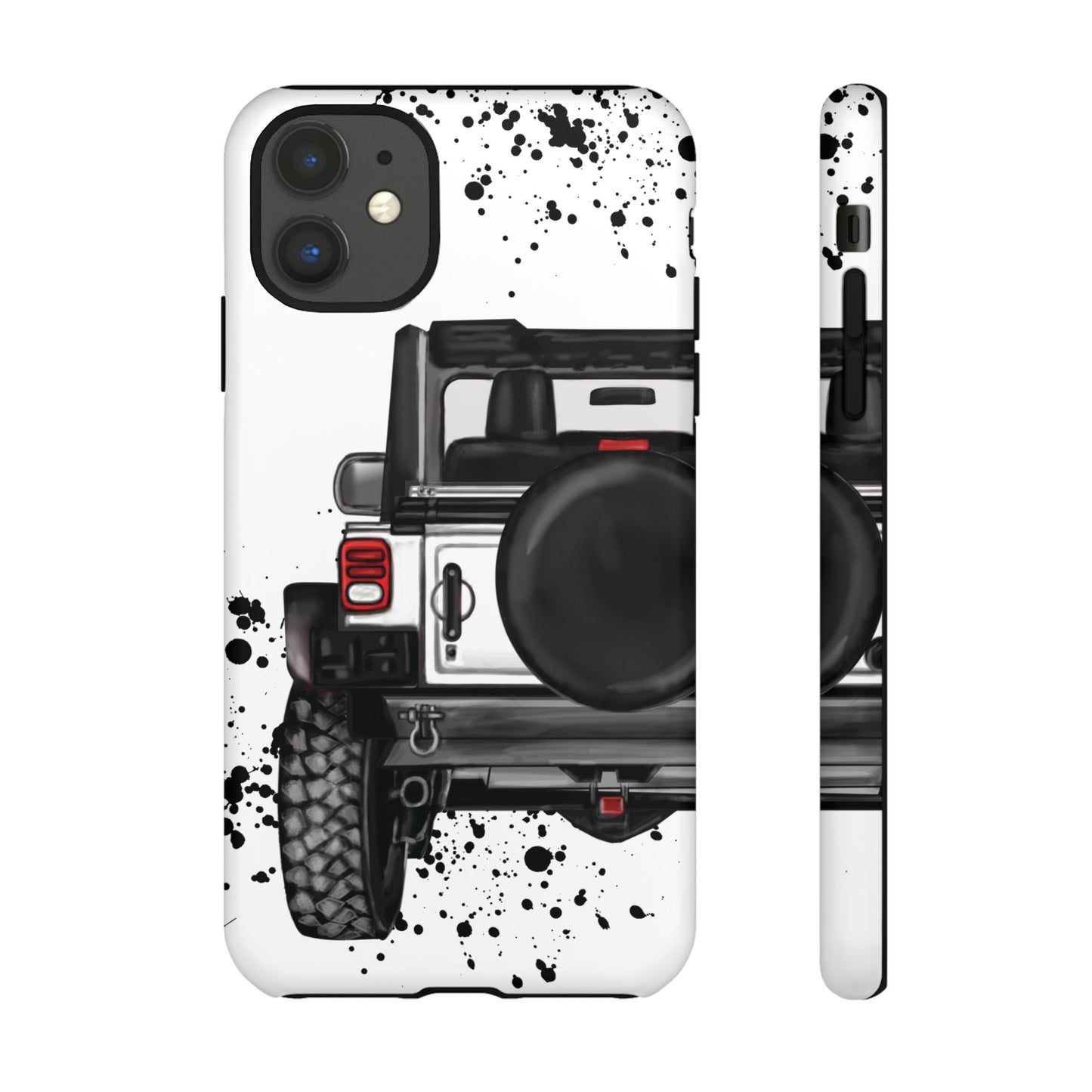 Off Road Life White Protective Case for Iphone, Google and Samsung
