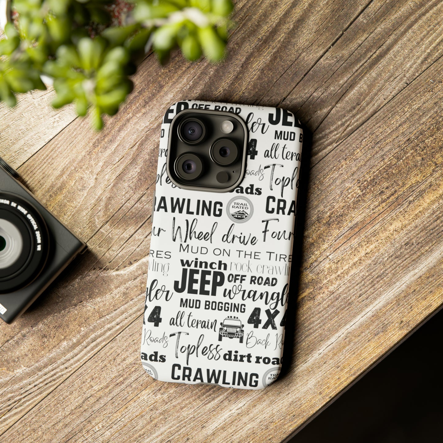 Off Road Subway Art Protective Phone Case for Iphone, Samsung and Google Phones