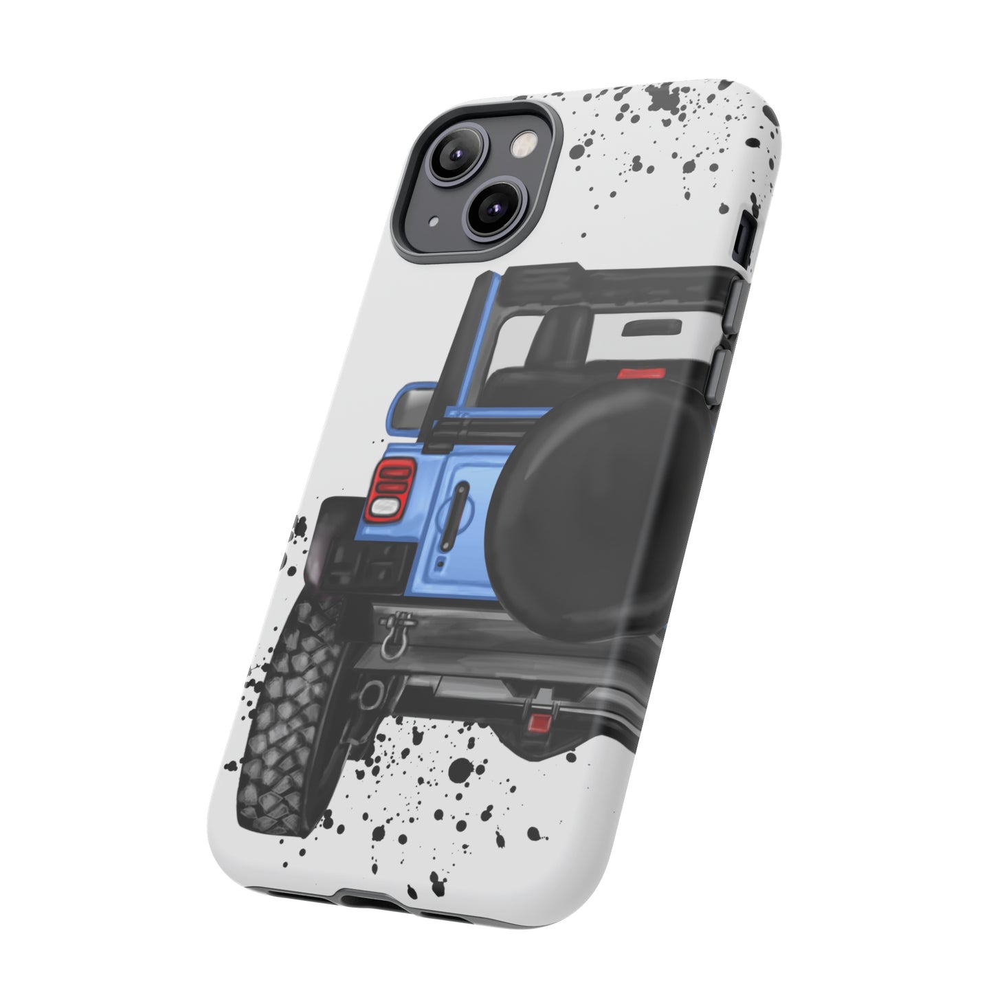 Off Road Life Light Blue Protective Case for Iphone, Google and Samsung