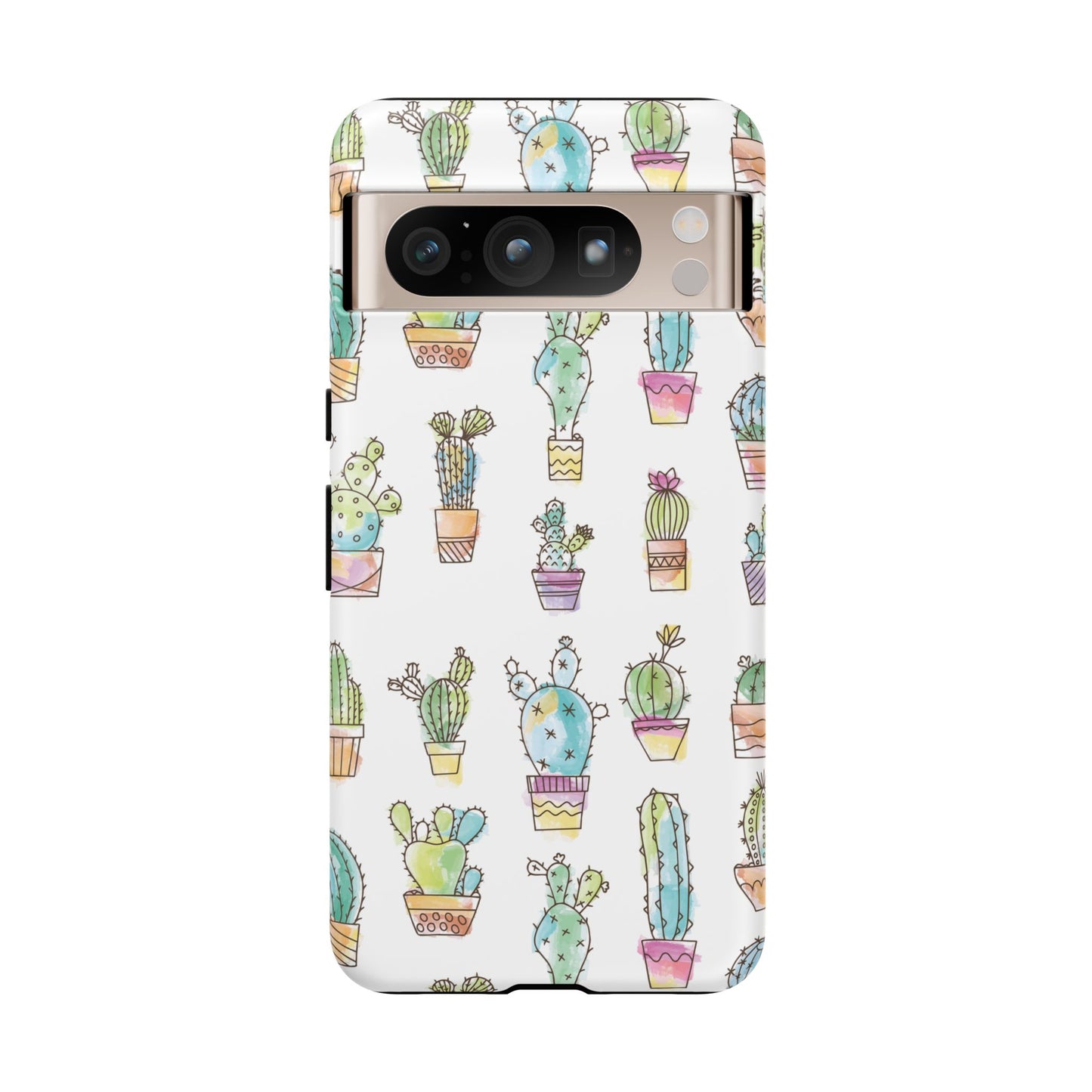 Pastel Cactus Love Phone Case