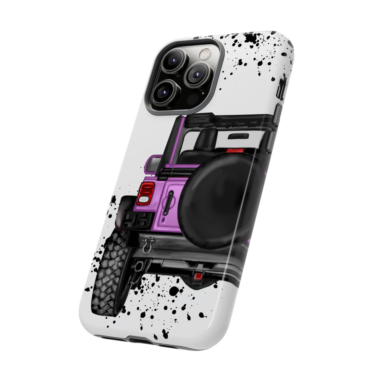 Off Road Life Pink/Light Purple Protective Case for Iphone, Google and Samsung