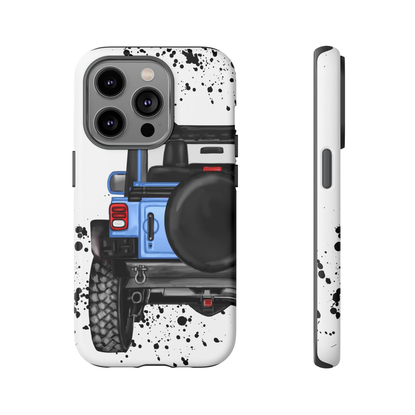 Off Road Life Light Blue Protective Case for Iphone, Google and Samsung