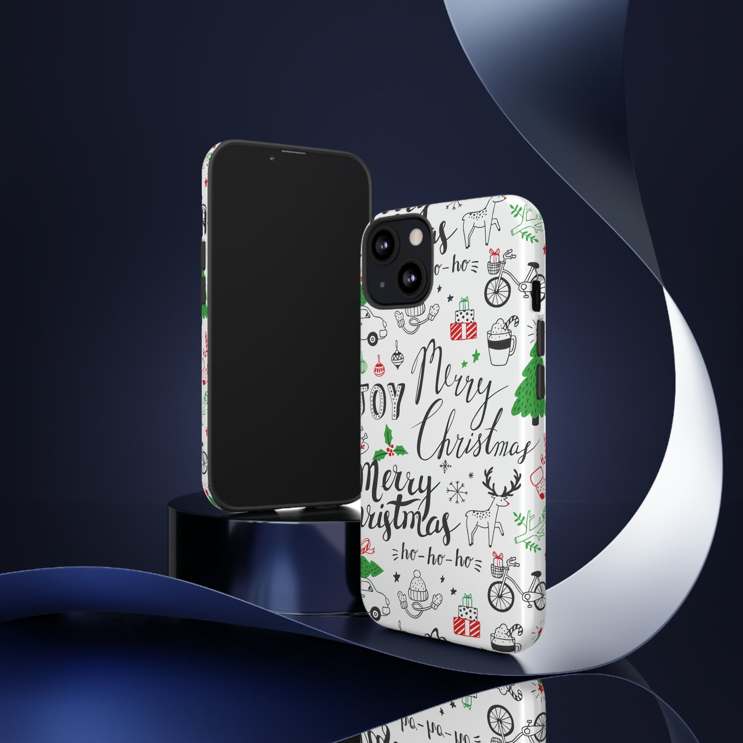 Merry Christmas Protective Phone Case for Iphone, Samsung and Google Phones