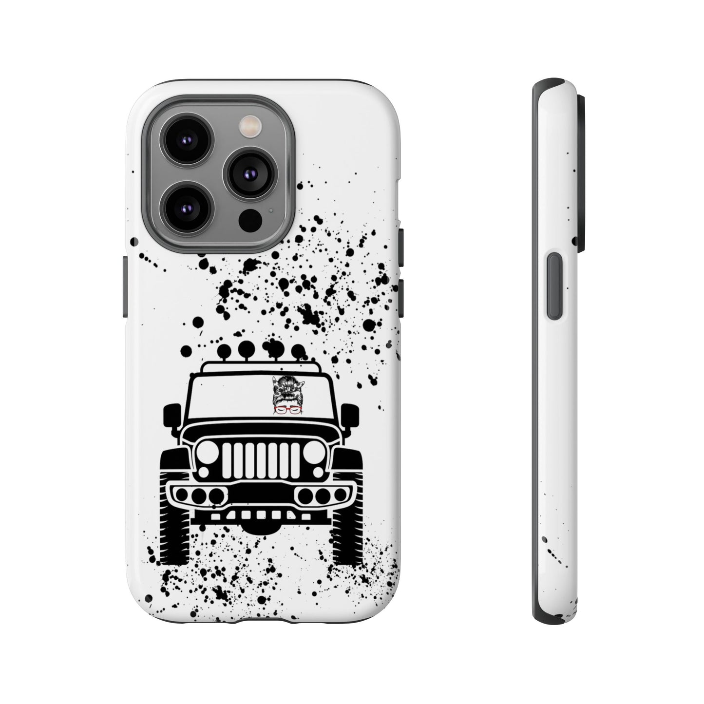 Off Road Girl with Glasses Tough Cases