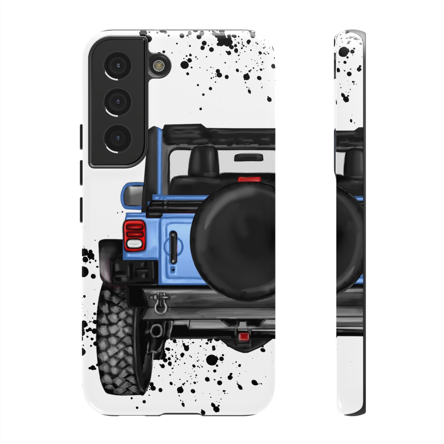 Off Road Life Light Blue Protective Case for Iphone, Google and Samsung