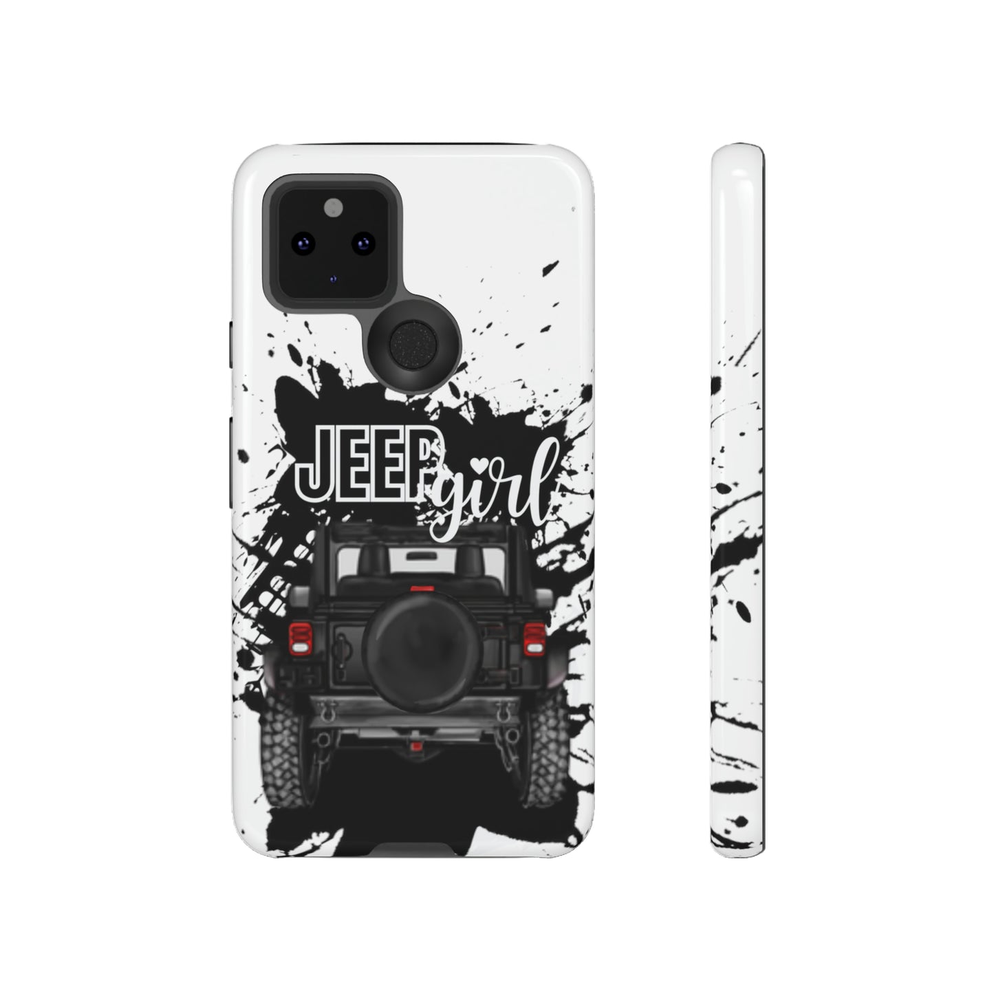 Off Road Girl Black Tough Cases