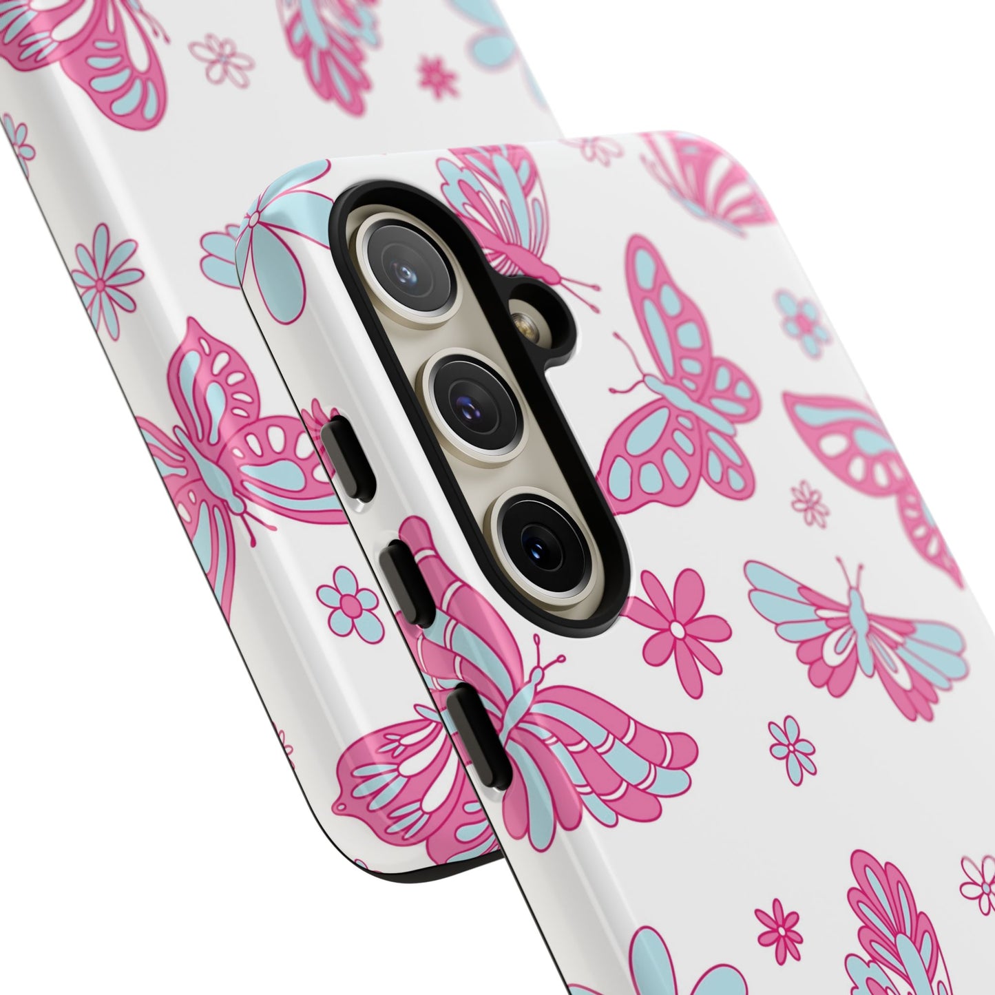 Pastel Butterflies Protective Phone Case