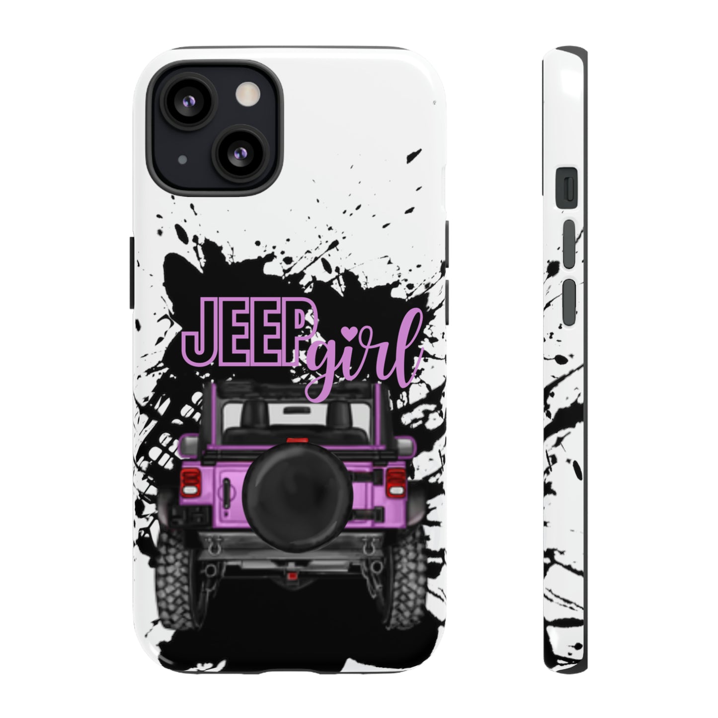 Off Road Girl Pink Tough Cases