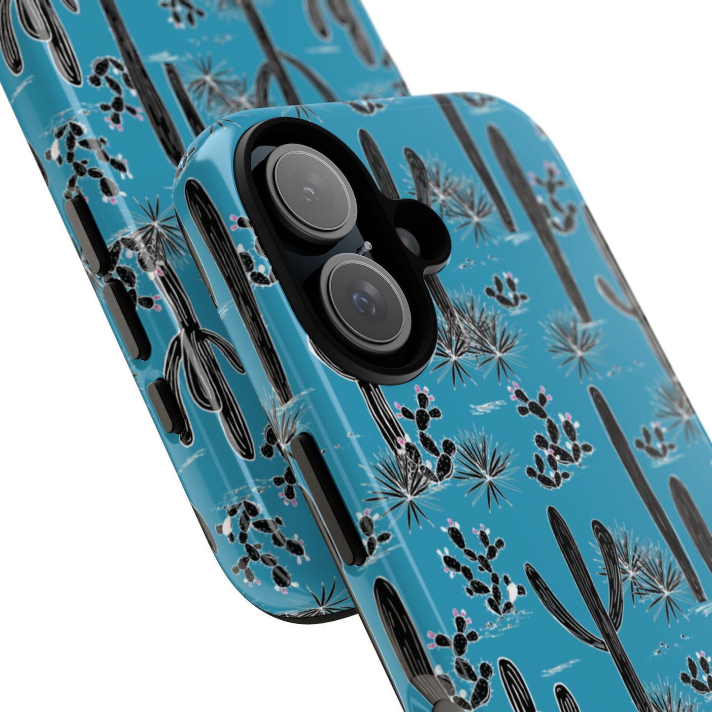Turquoise Cactus Love Phone Case