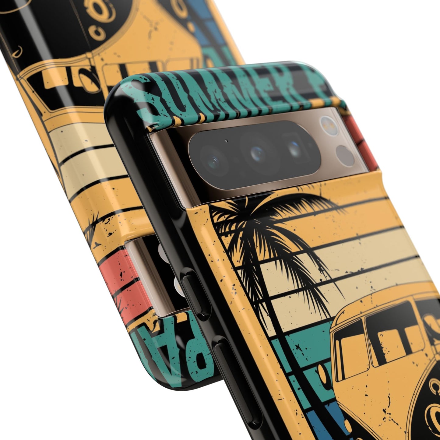 Retro Van Surf Summer Protective Phone Case