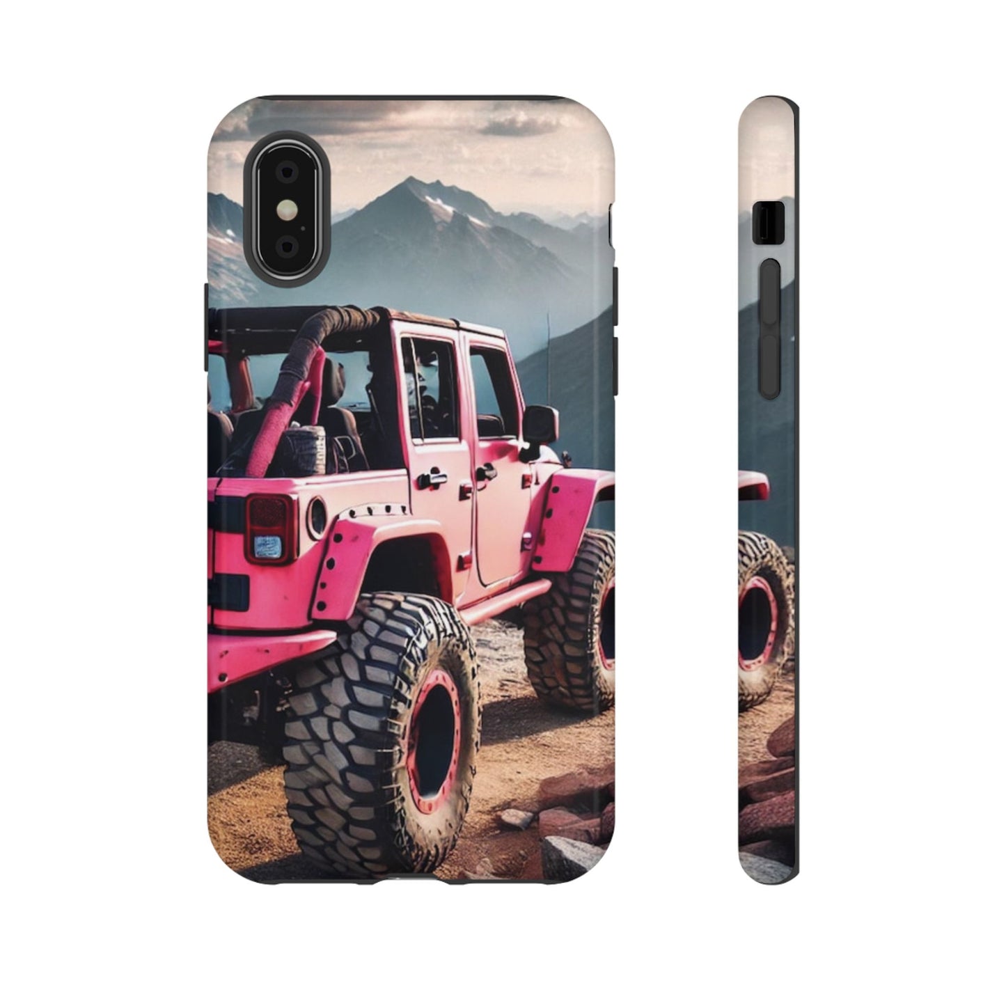Pink Off Road Girl Phone Case
