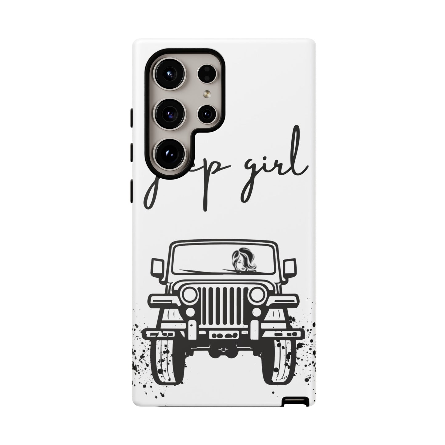 CJ Jeep Girl Phone Case