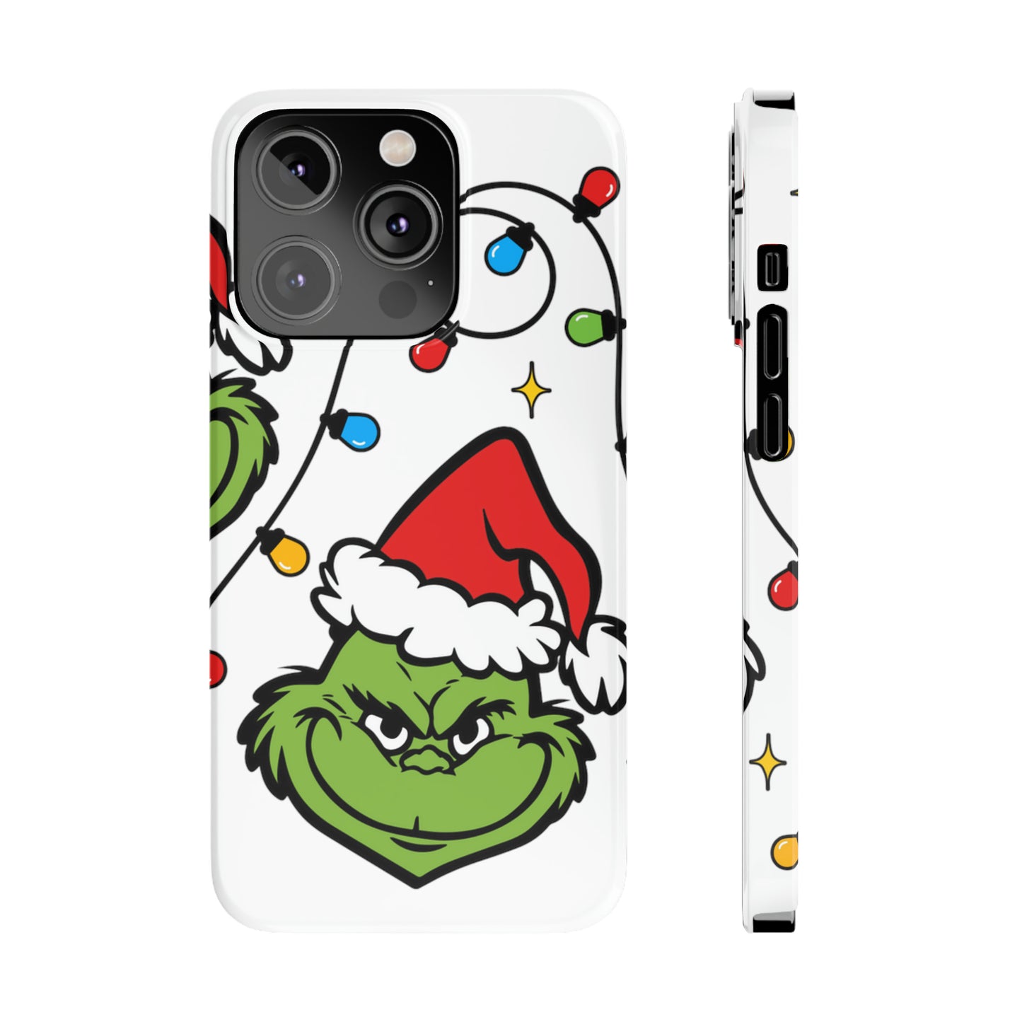 Grinchmas Lights Slim Phone Case for Iphone