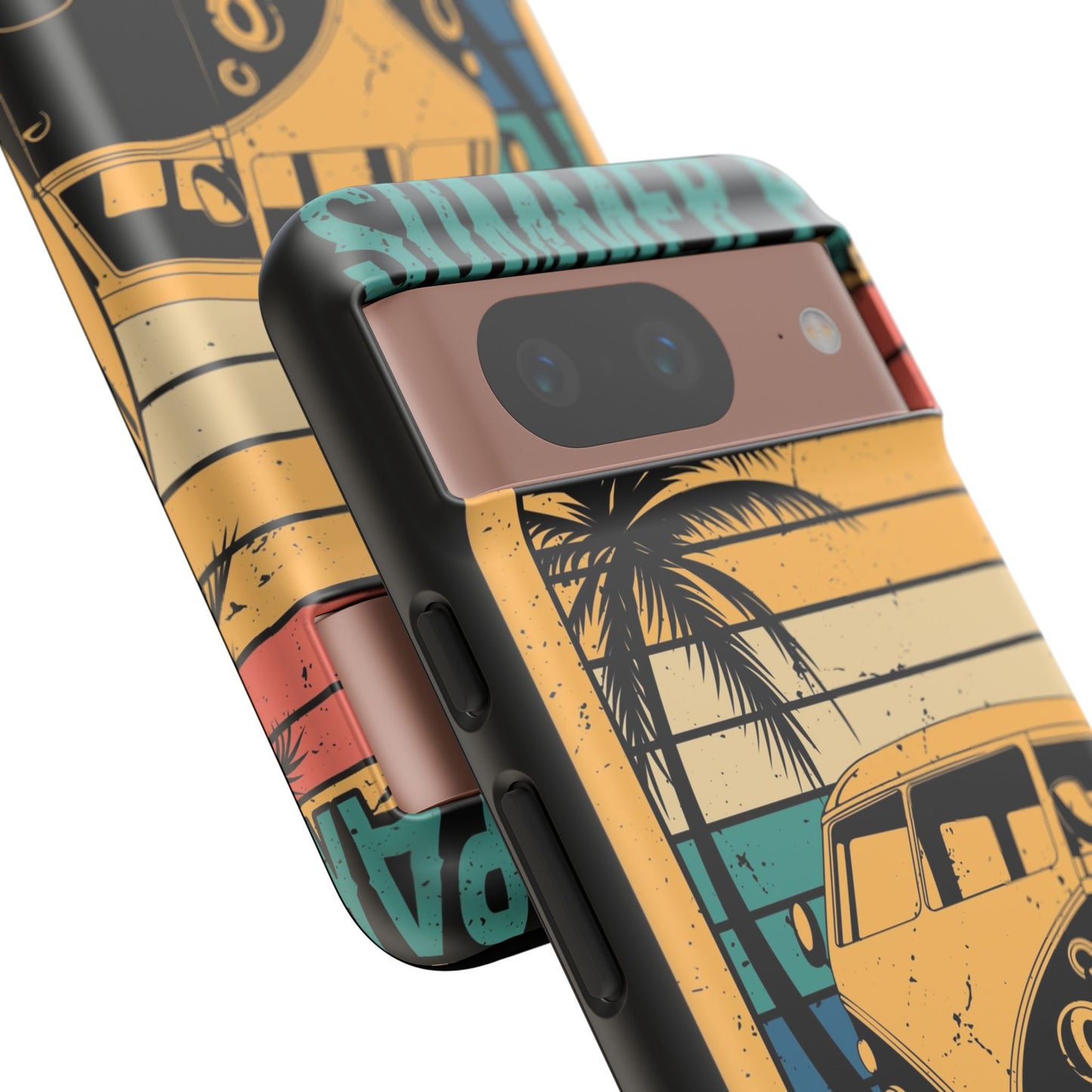 Retro Van Surf Summer Protective Phone Case