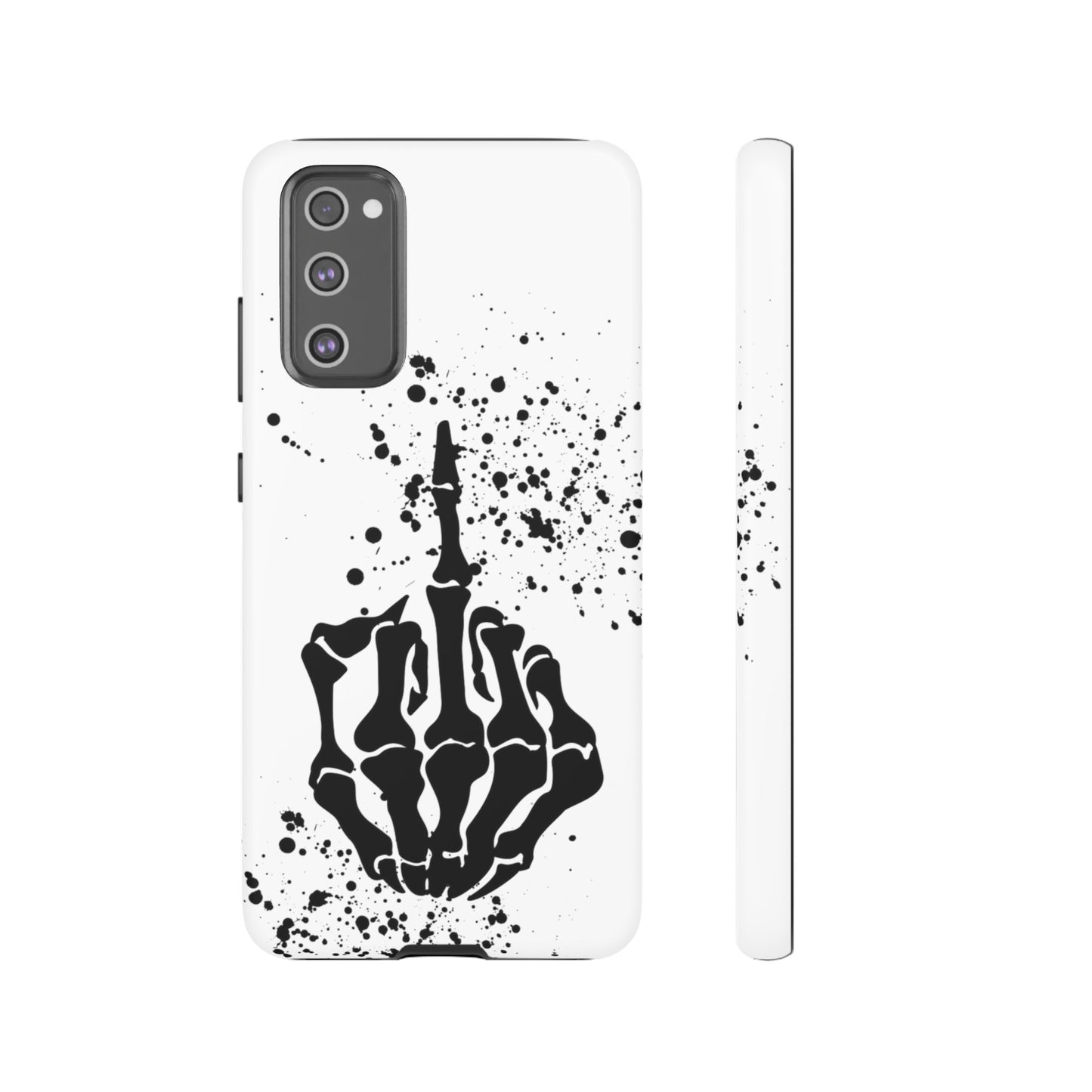 Skeleton, Finger Protective Case for Iphone, a Google and Samsung phones